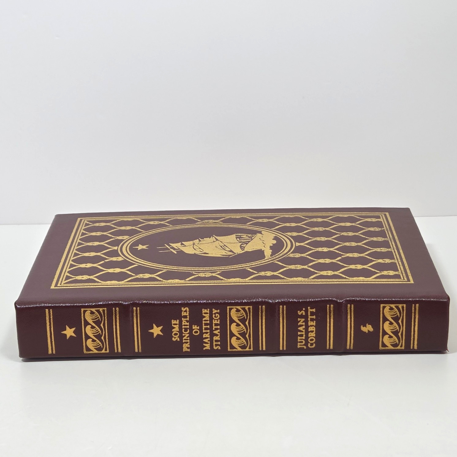 Easton Press Some Principles Of Maritime Strategy Corbett Leather Naval War Note