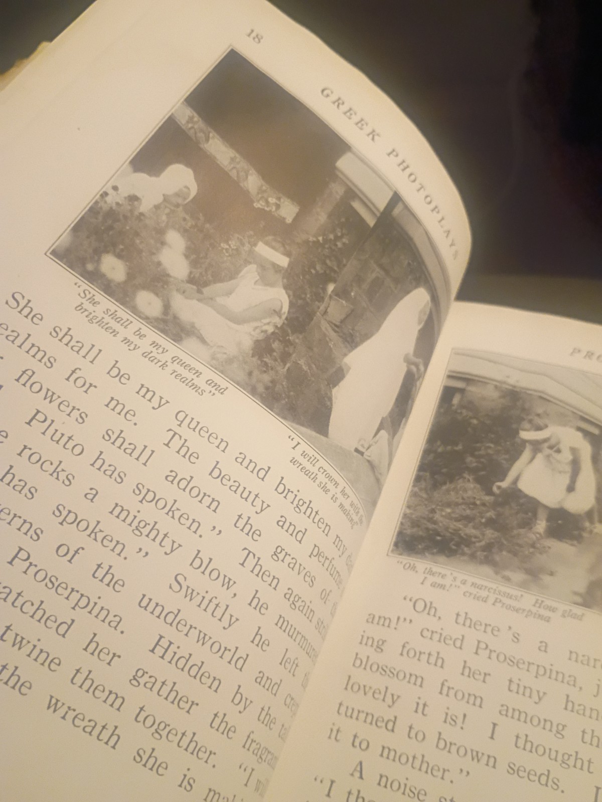ANTIQUE BOOK GREEK PHOTOPLAYS BY EFFIE SEACHREST ILLUSTRATED BLASHFIELD 1916
