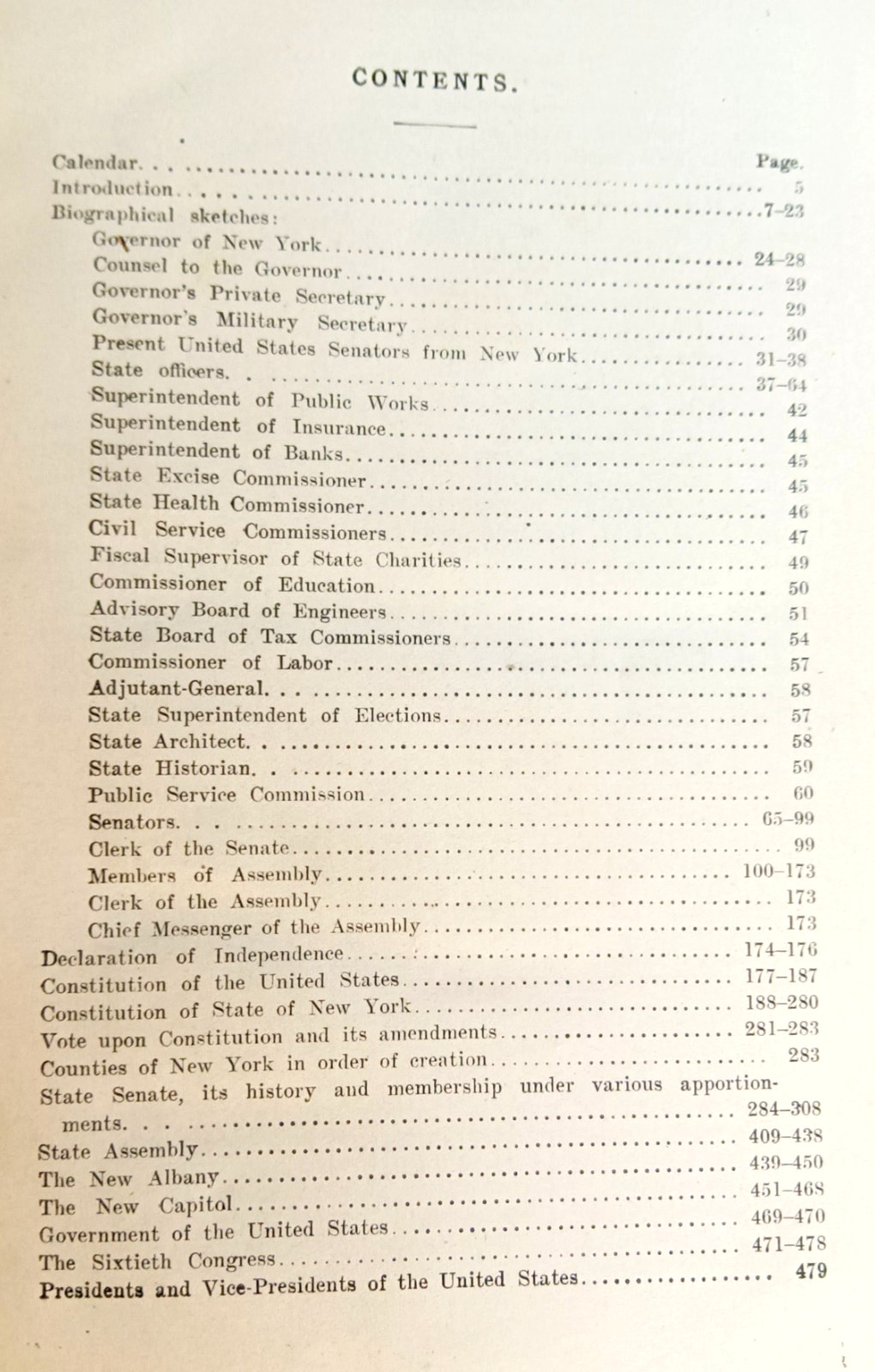 The New York Red Book An Illustrated Legislative Manual by Edgar L. Murlin, 1908