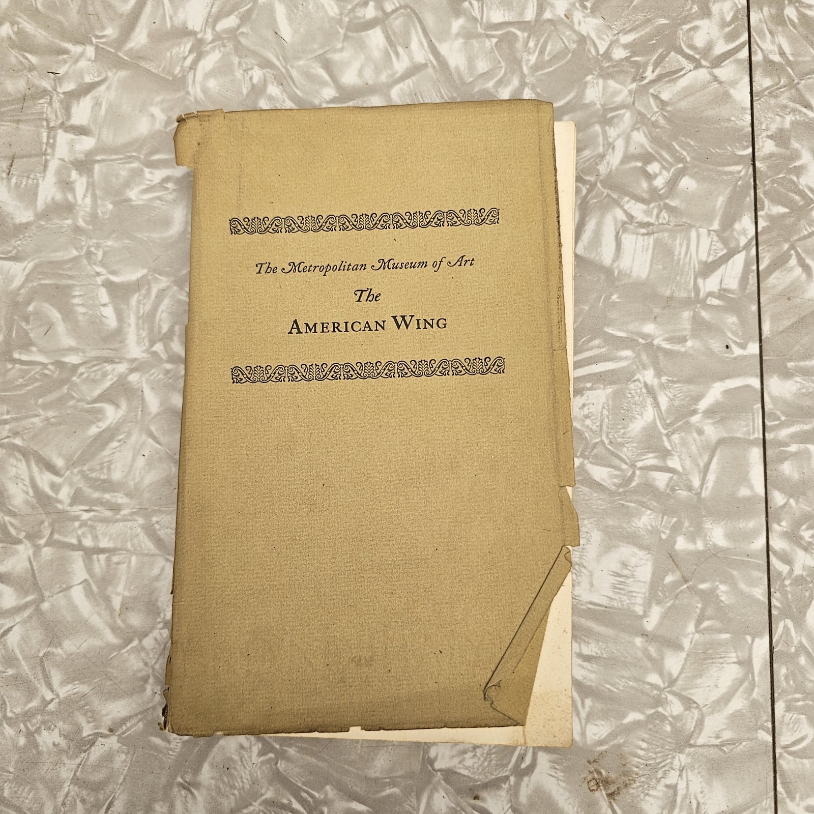 Metropolitan Museum of Art The American Wing Book 1925 Halsey Exhibition