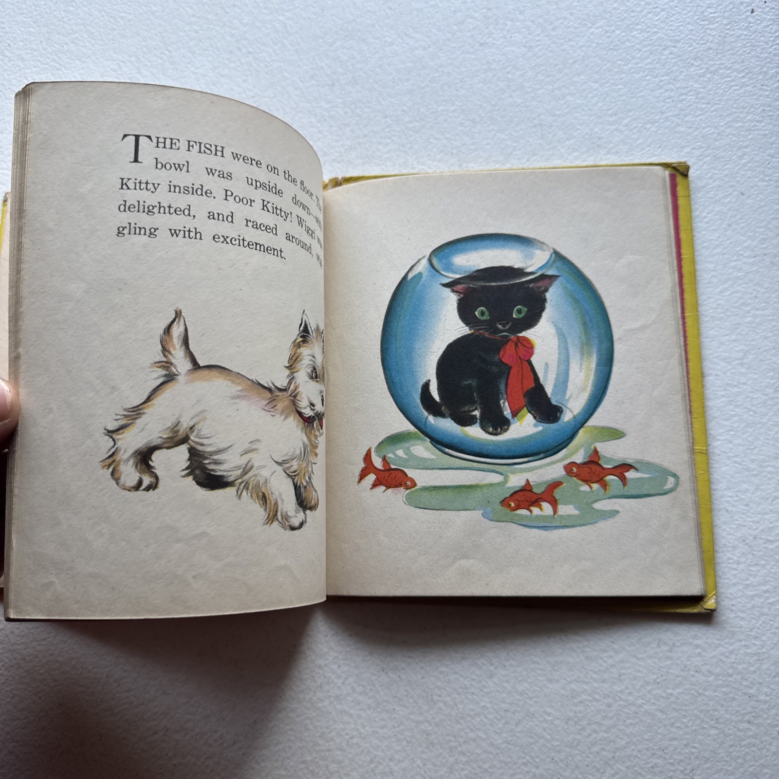 Poor Kitty By Elizabeth Tedder 1945 Vintage Kids Book Whitman Publishing Company