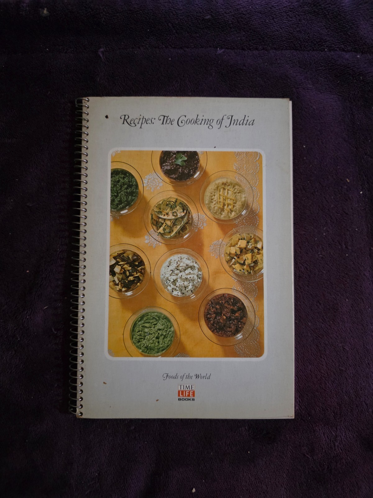 LOT 9 Time Life Foods of the World Recipes Cookbook Spiral Bound Vintage 1968-71
