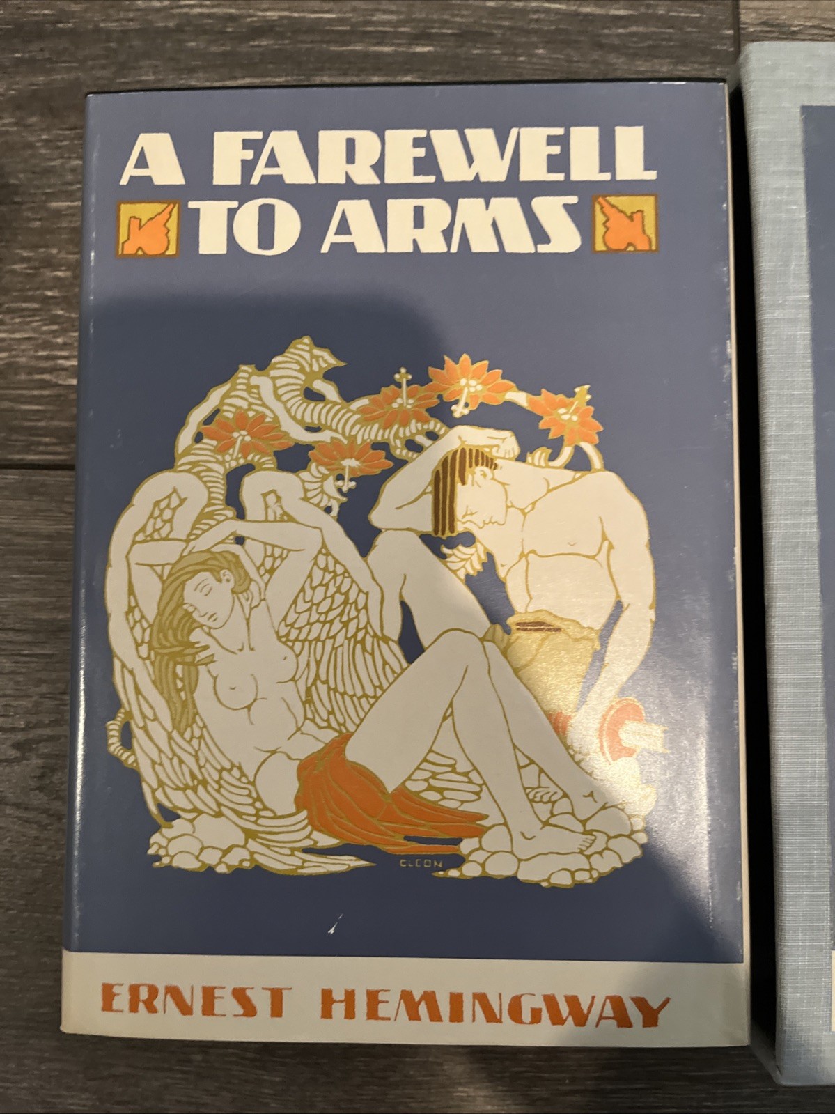 A FAREWELL TO ARMS Ernest Hemingway First Edition Library With Slipcase
