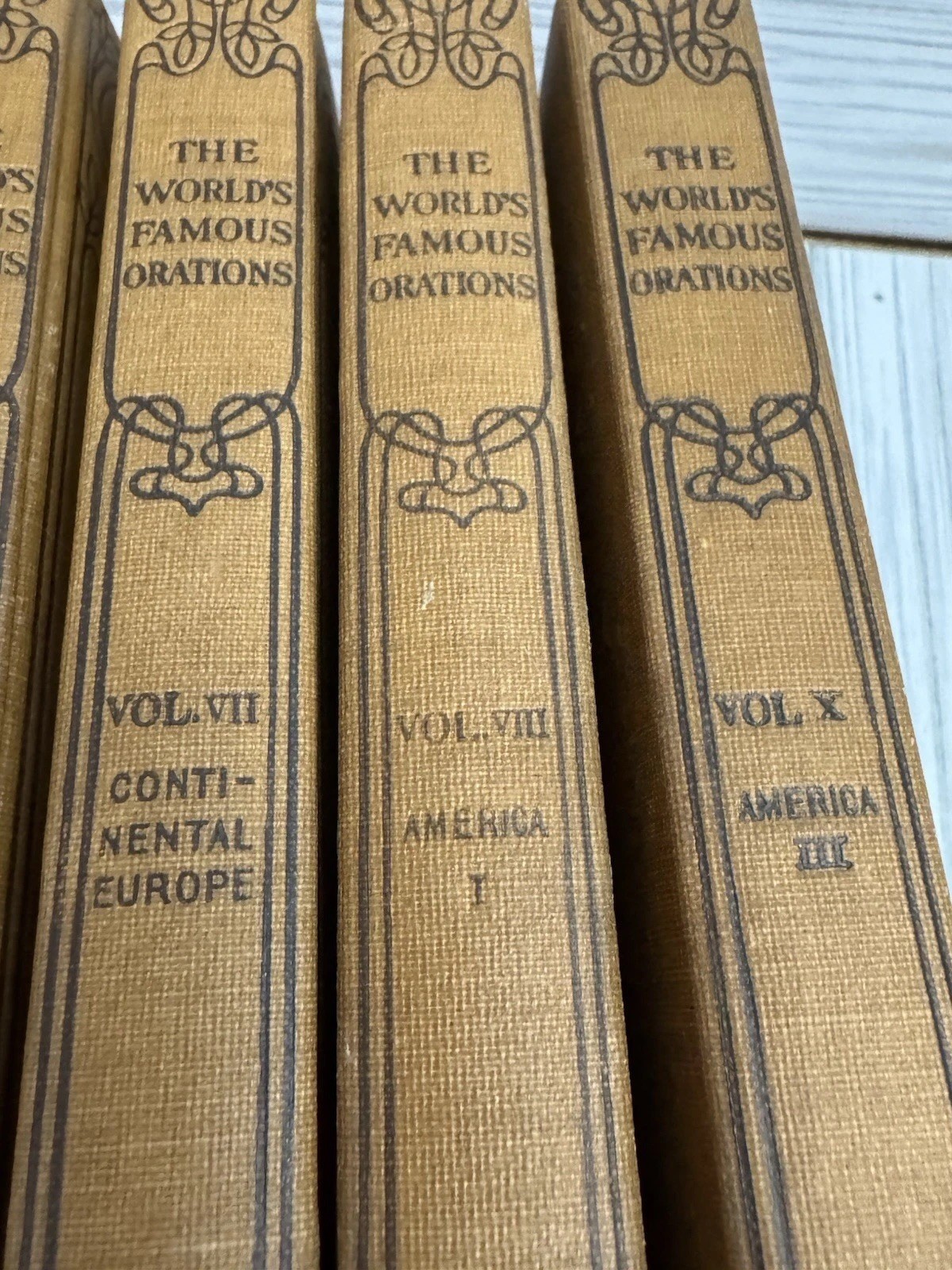 Worlds Famous Orations 1906 Funk Wagnalls 6 Vol Set Bryan Antique