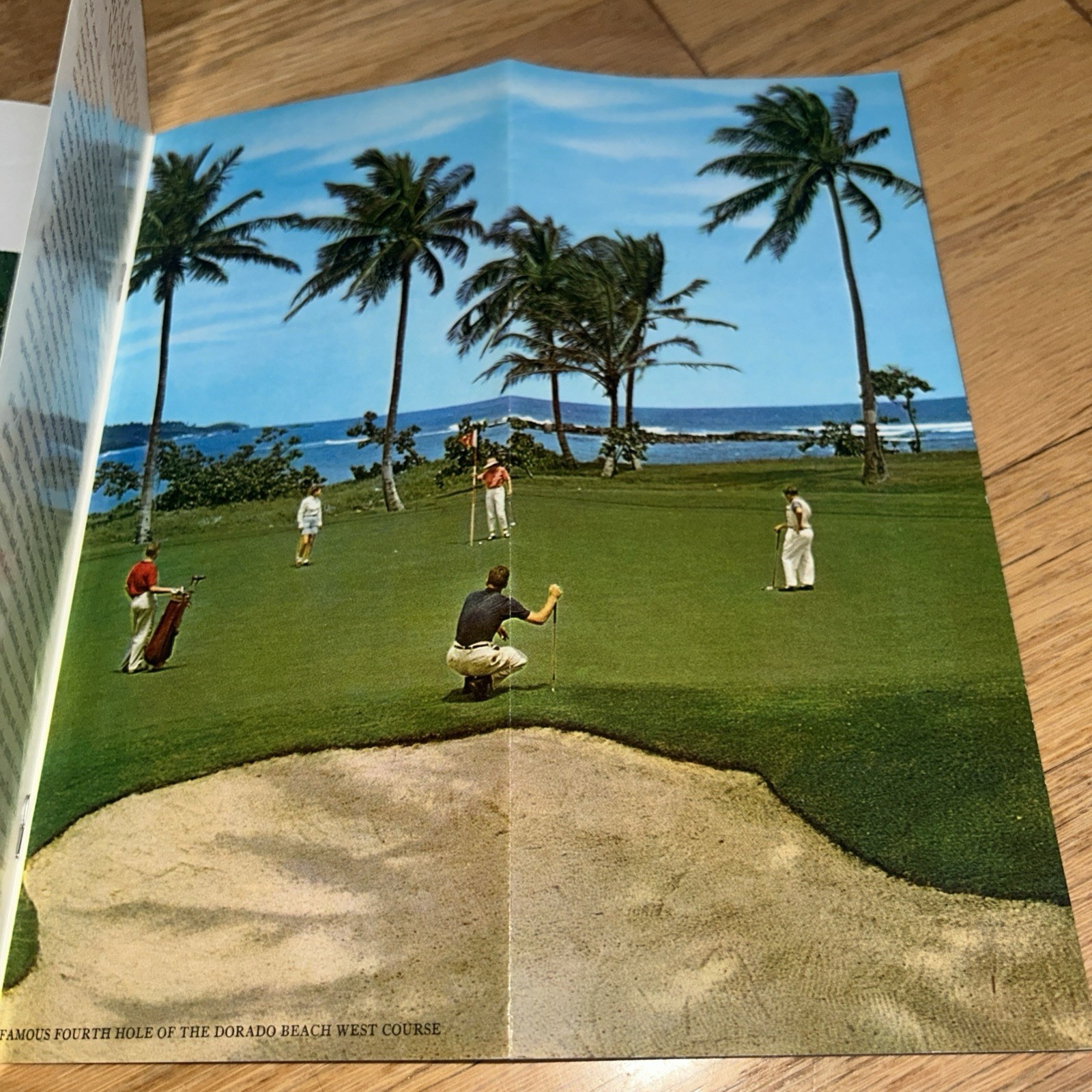 1960s DORADO BEACH HOTEL, PUERTO RICO Brochure & Envelope