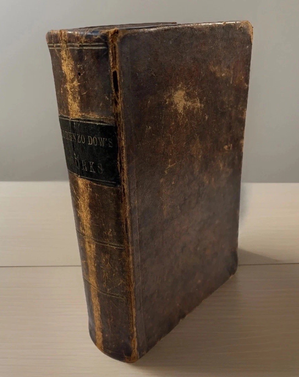 Lorenzo Dow Life & Works 1848 Antique Methodist Americana Book