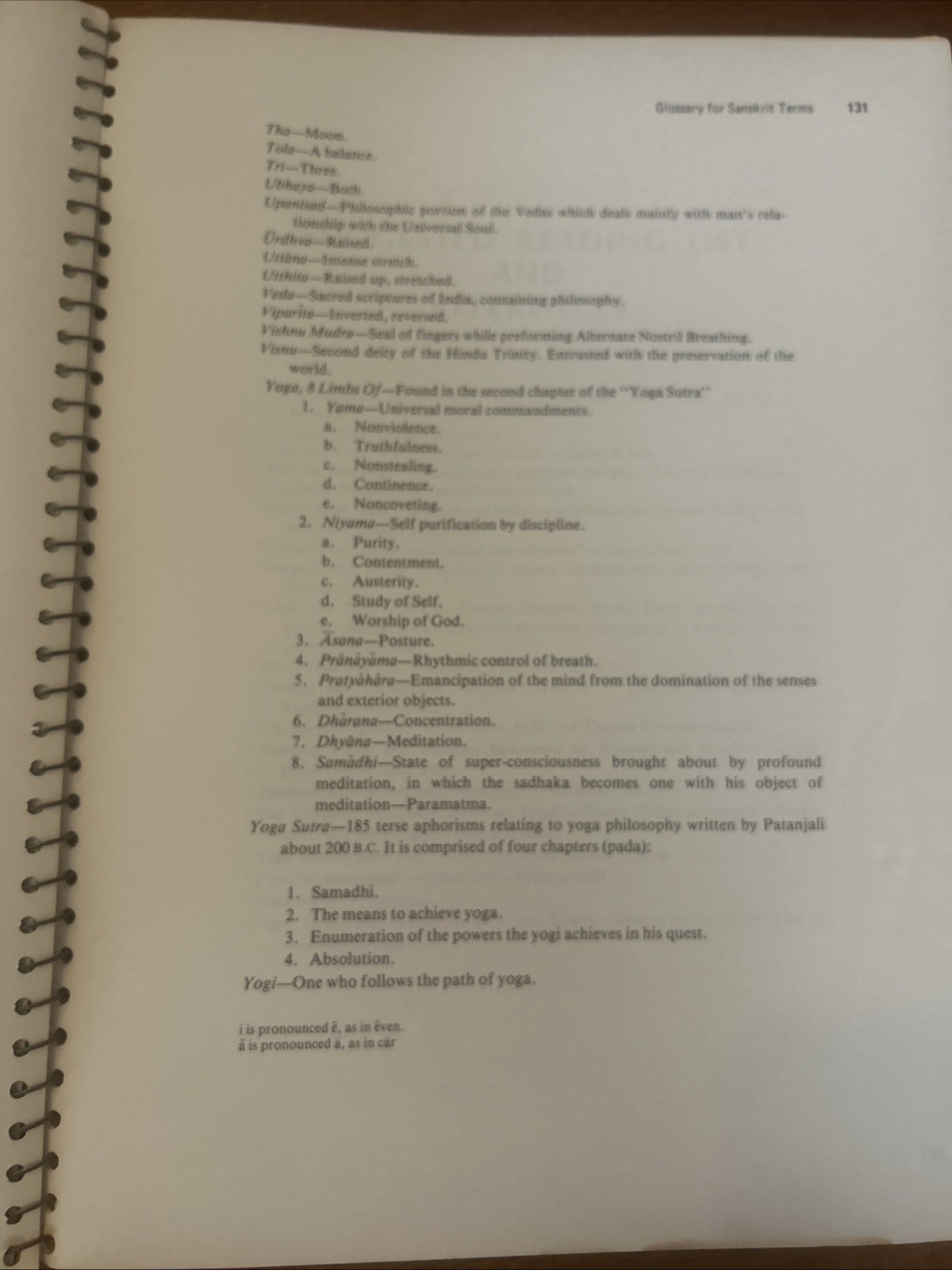 Flexibility and health through yoga by Helen Esser 1978 Spiral Bound Classic