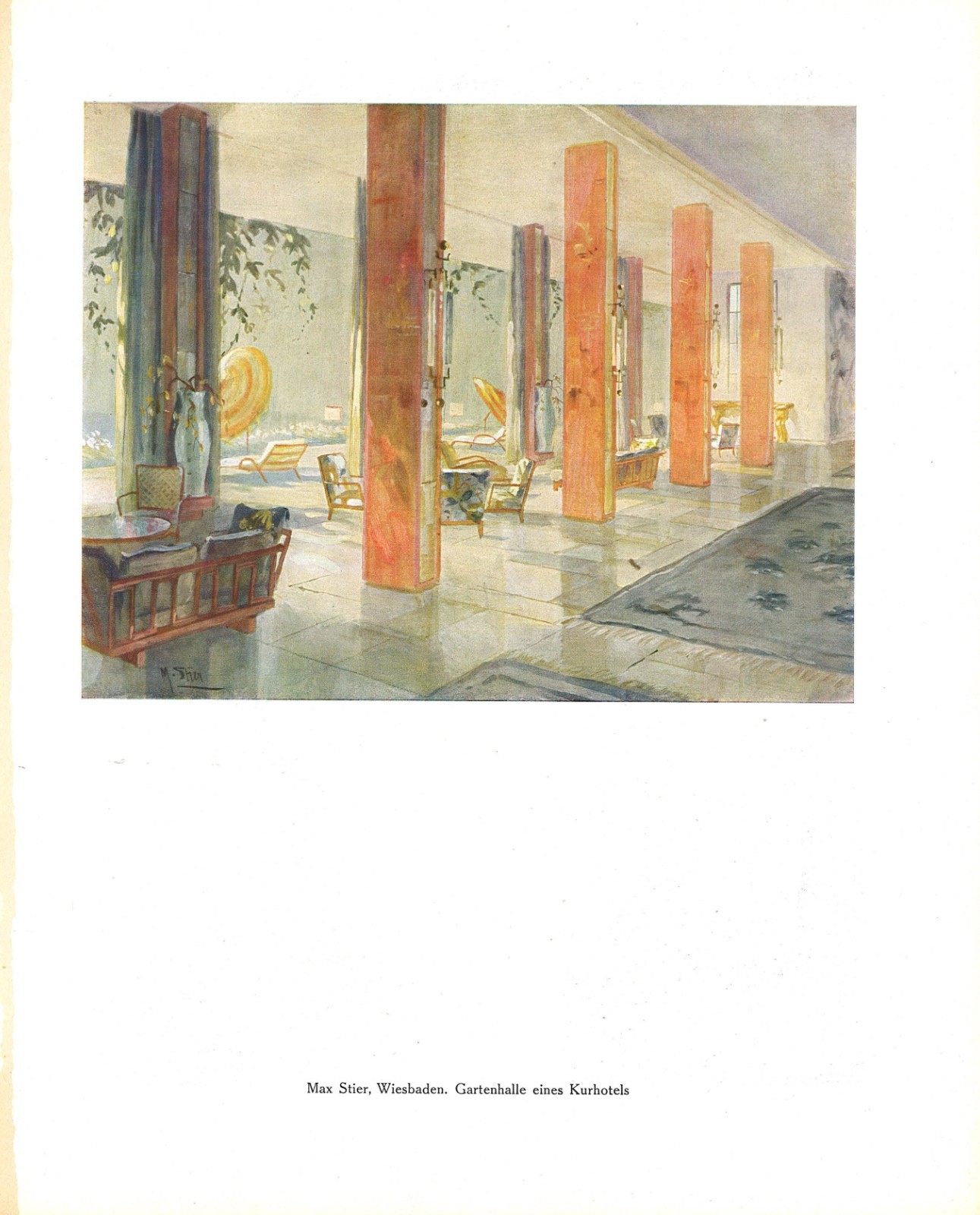 1920’s – 1930’s Germany +100 Color Plates Modern Architectural Interiors