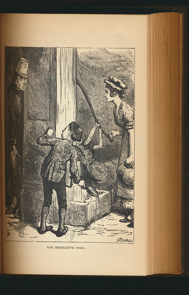 Charles Dickens Nicholas Nickleby 16 Full-Page Illustrations 1890 Art Nouveau