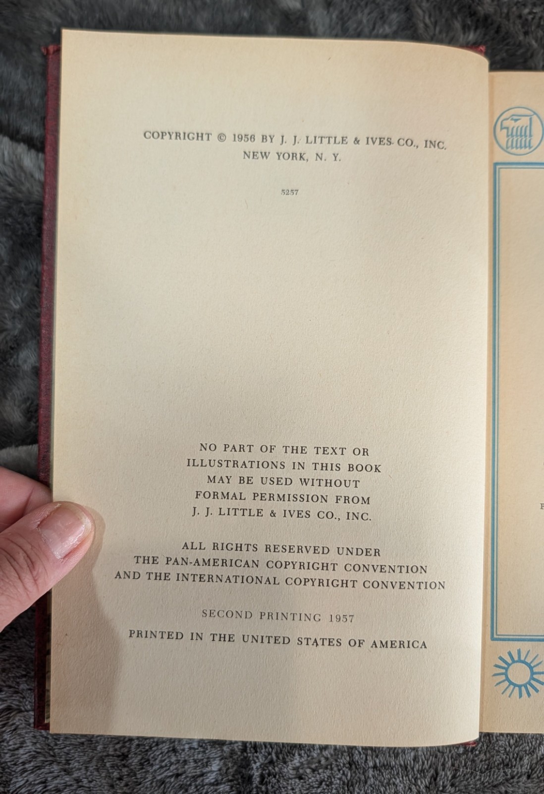 1957, J.J. Little & Ives Pictured Knowledge, Color Encyclopedia, Vol 6 2nd Print
