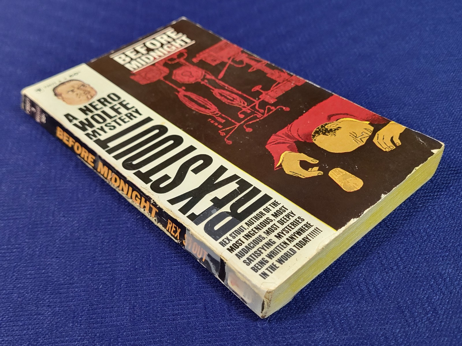 Nero Wolfe: Before Midnight by Rex Stout (1971 PB)