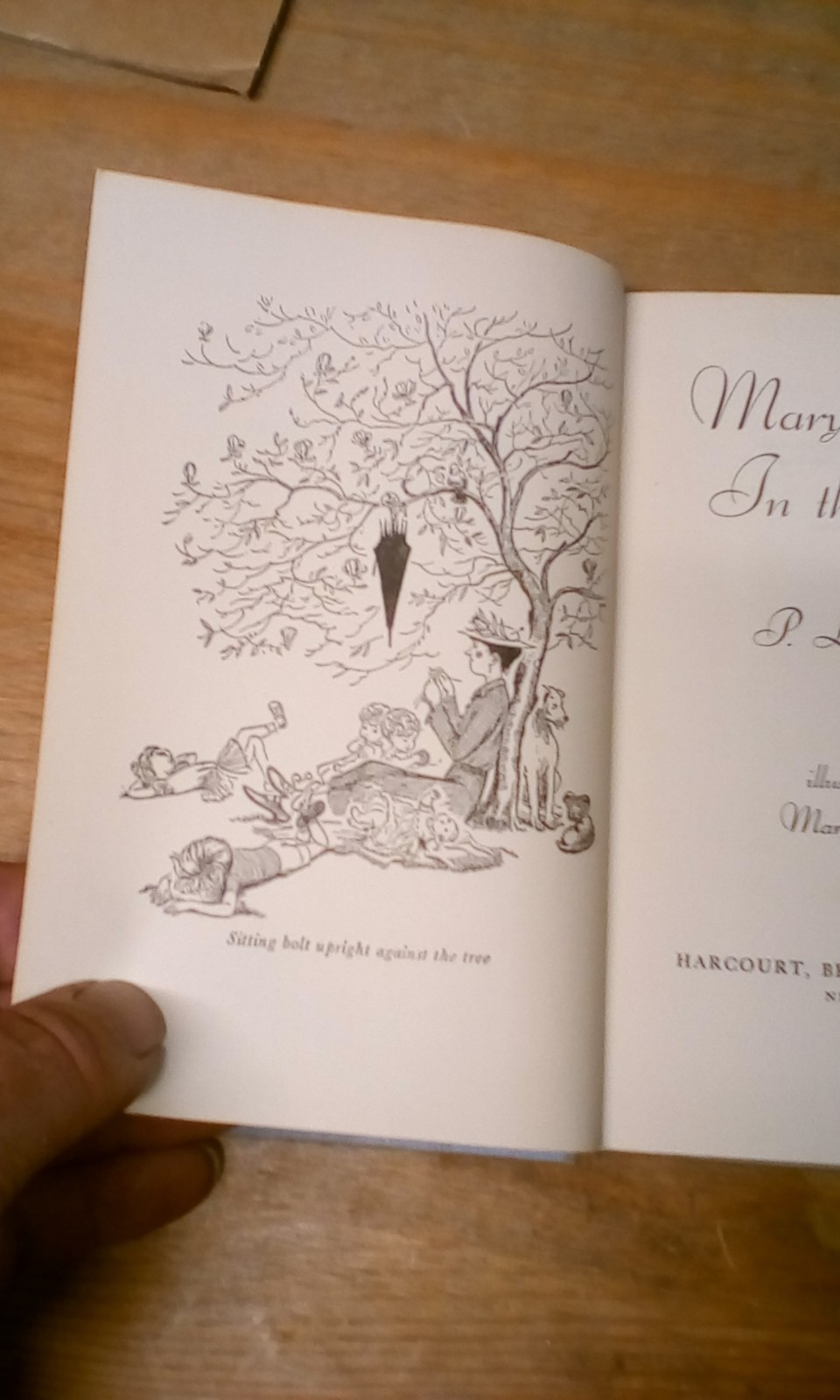 Mary Poppins In The Park P.L. Travers 1st U.S. hardback edition 1952