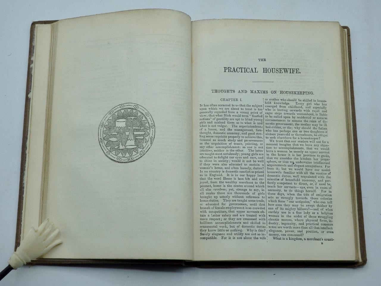 1855 THE PRACTICAL HOUSEWIFE A Complete Encyclopaedia of Domestic Economy PHILP