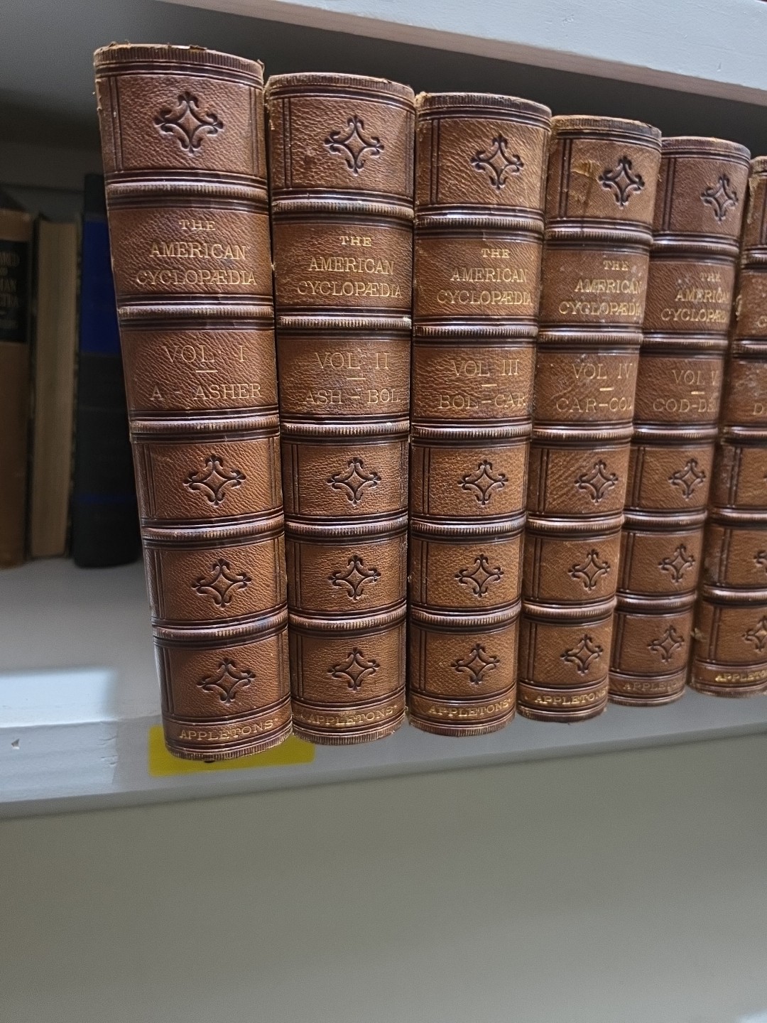 American Cyclopedia 1873 vol 1-11 Antique Good Condition Collectible Historic