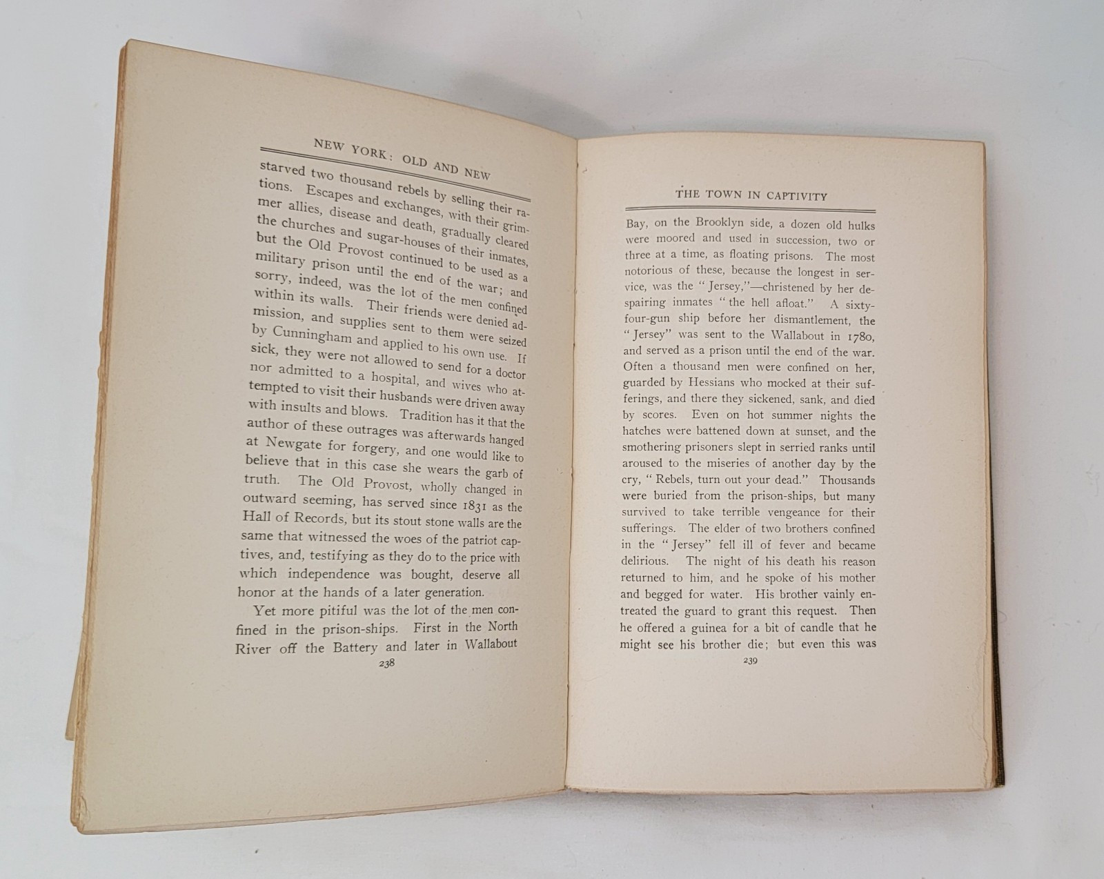 New York Old & New Its Story Streets & Landmarks Rufus Wilson Vol 1 of 2 1903 HC