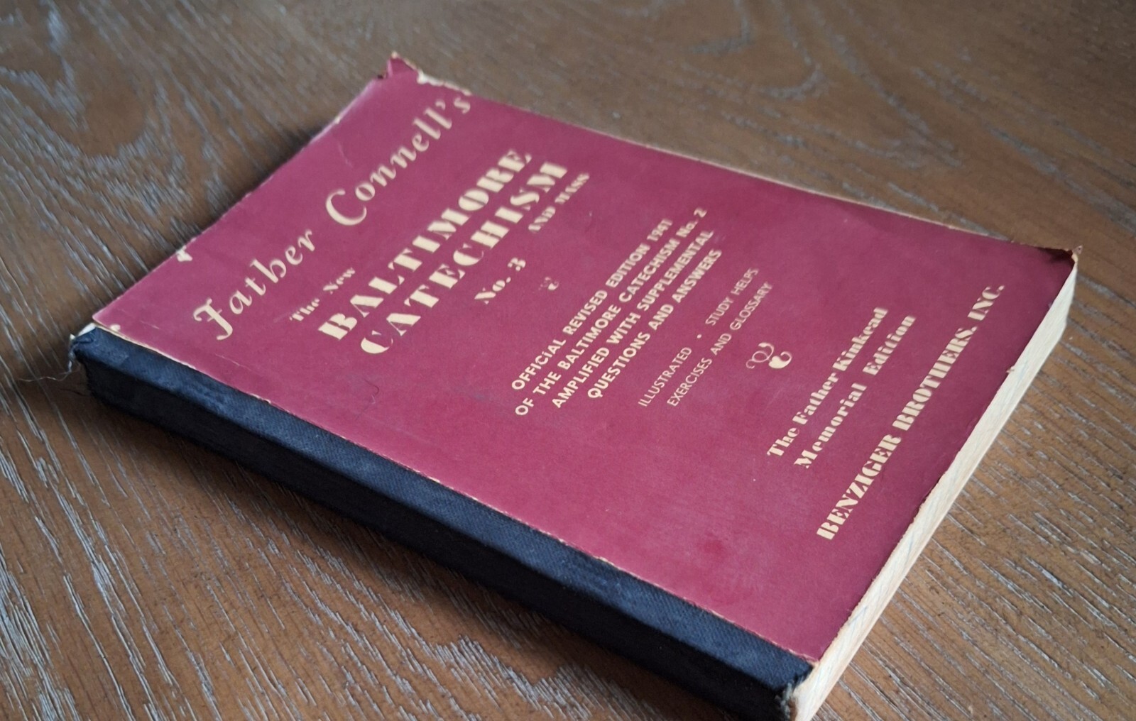 Vintage Father Connell’s The New Baltimore Catechism No 3 Religious Instruction