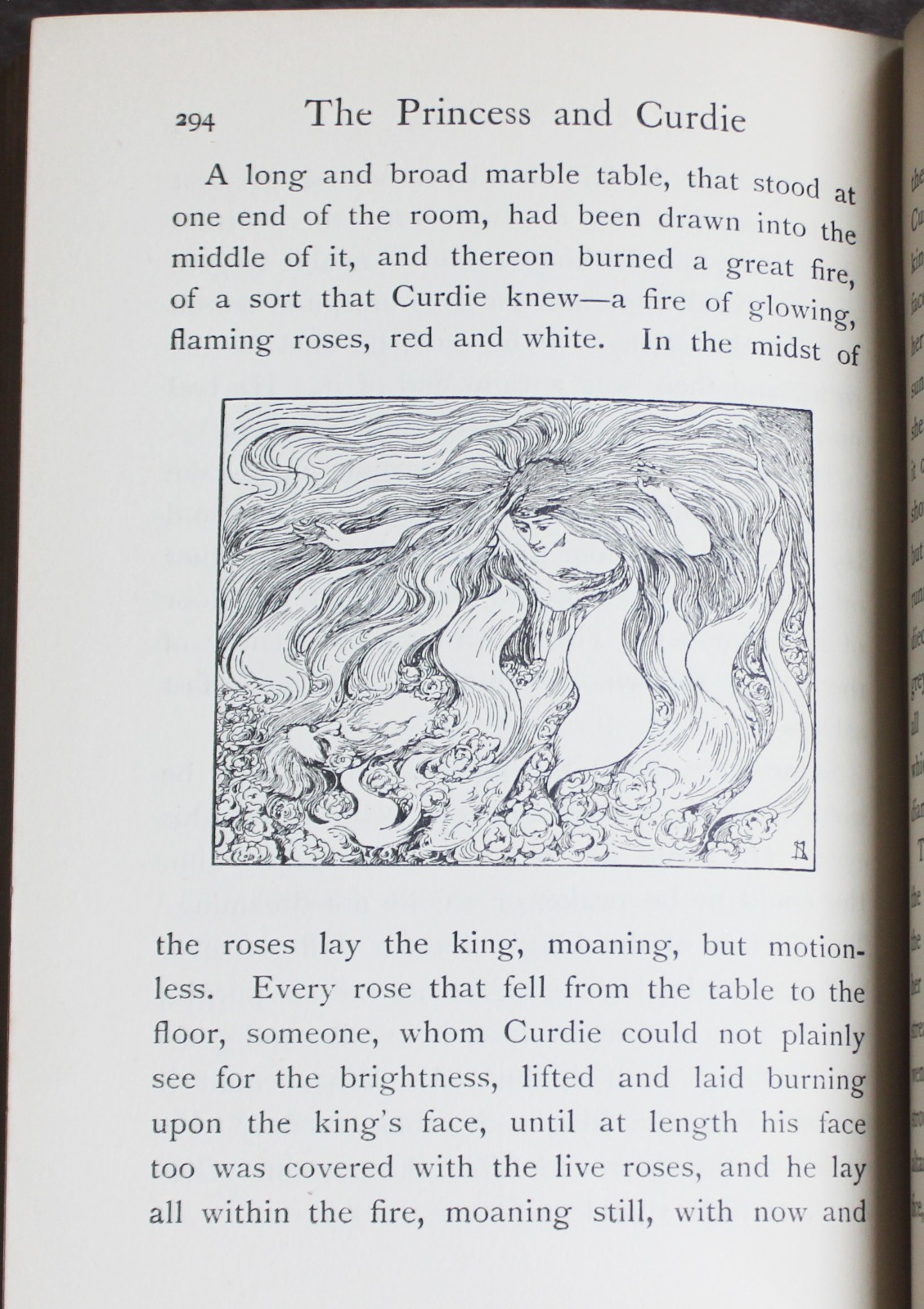 Rare Antique Old Book Princess & Curdie ~1910 Medieval Fairy Tale Magic Royal ⭐