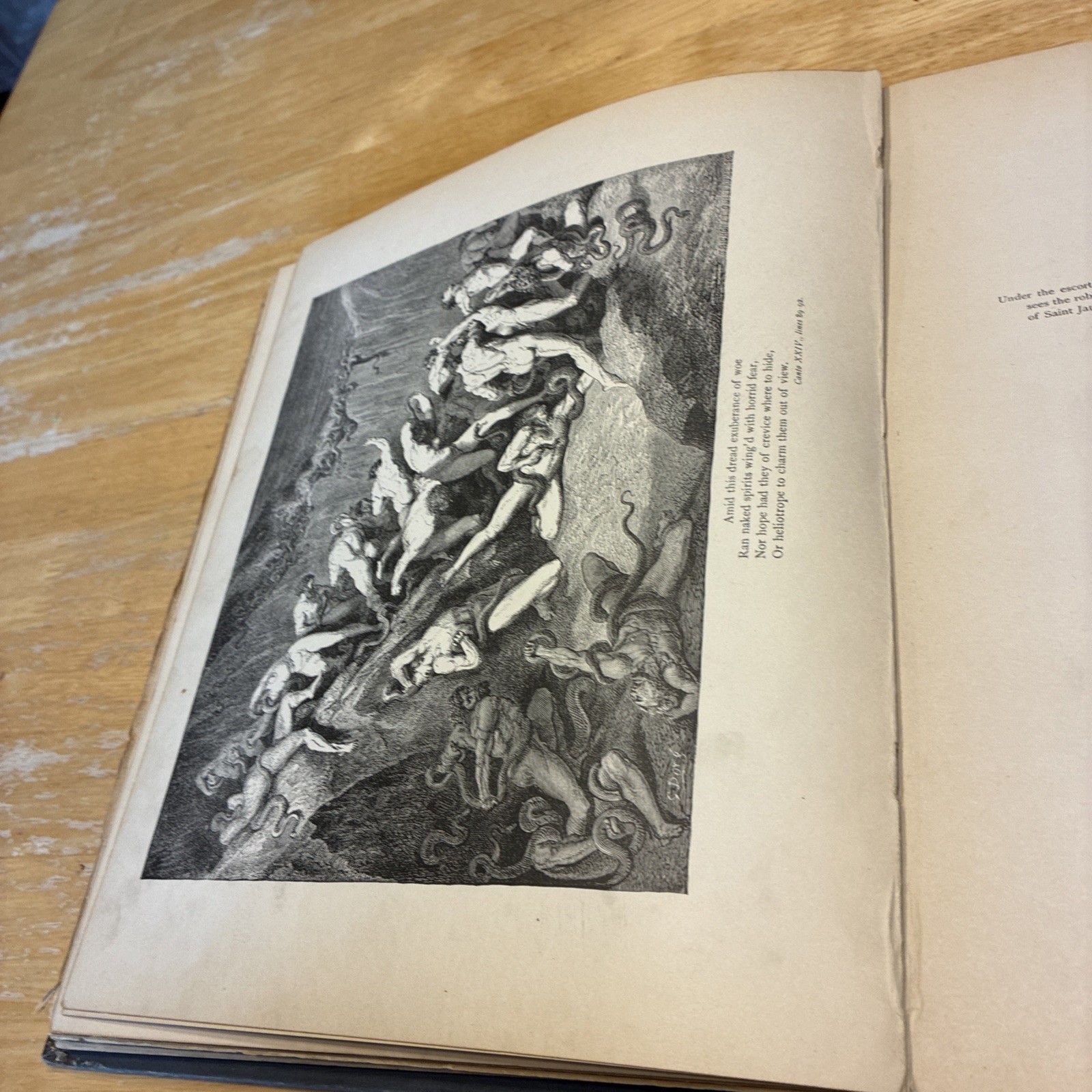 Dante’s Inferno Illustrated by Gustave Dore 10×12