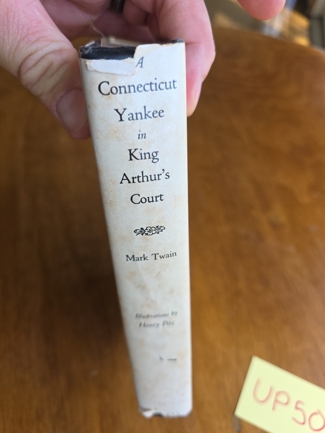 A Connecticut Yankee in King Arthur’s Court by Mark Twain 1917 9Tall6.5Wide2Long