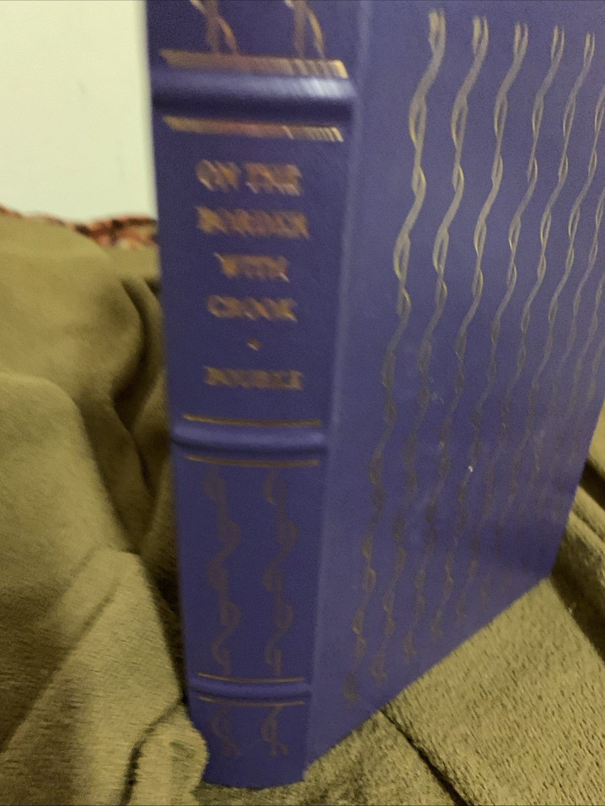 On The Border With Crook Bourne Palladium Press Fine Binding Luxury Edition