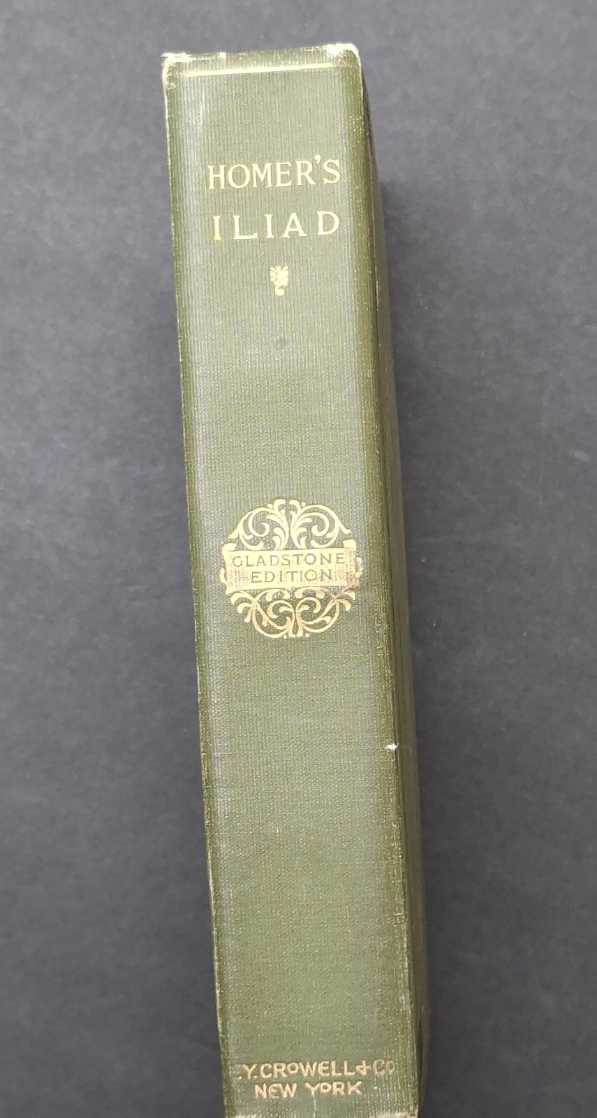 The Iliad Of Homer translated by Alexander Pope – Thomas Y. Crowell Publisher HC