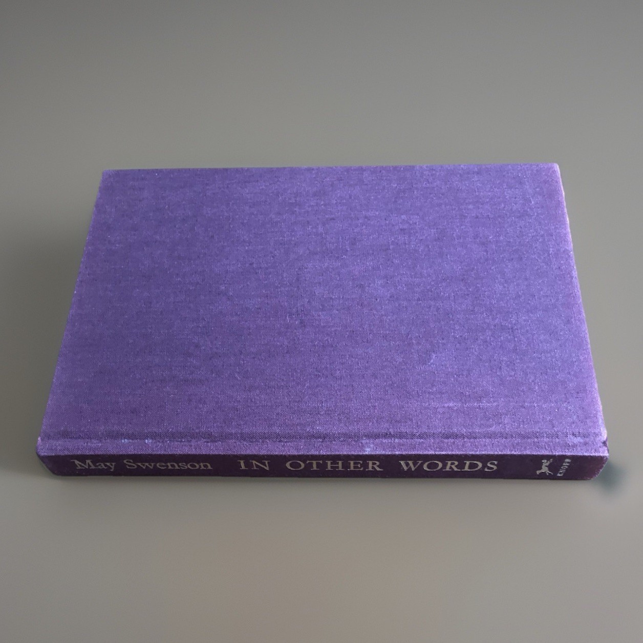 In Other Words / May Swenson / HCDJ / 1st Ed. / Knopf, 1987