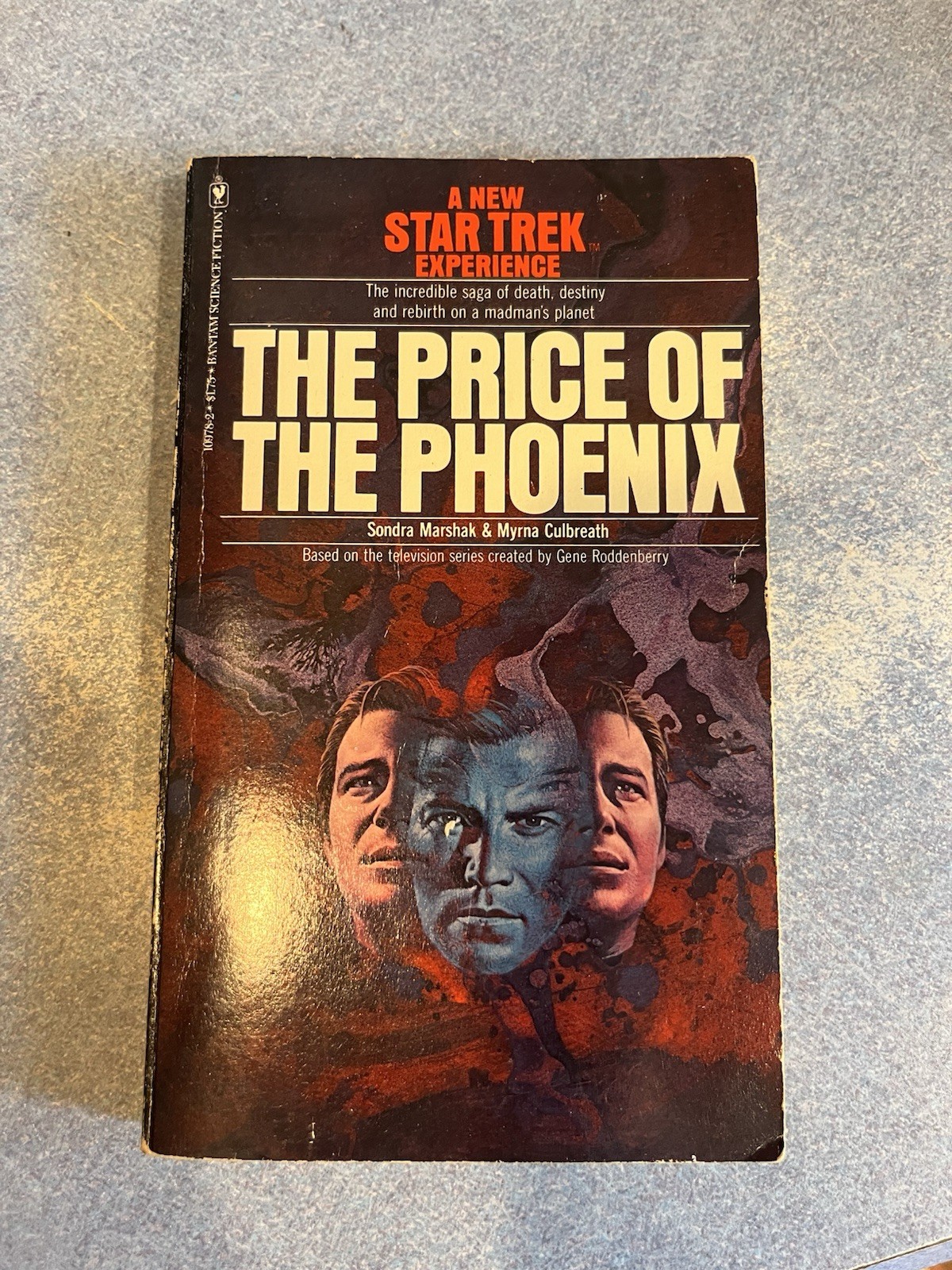 Lot of 8 Vintage Star Trek Mixed Authors Fantasy Science Fiction Paperback Books