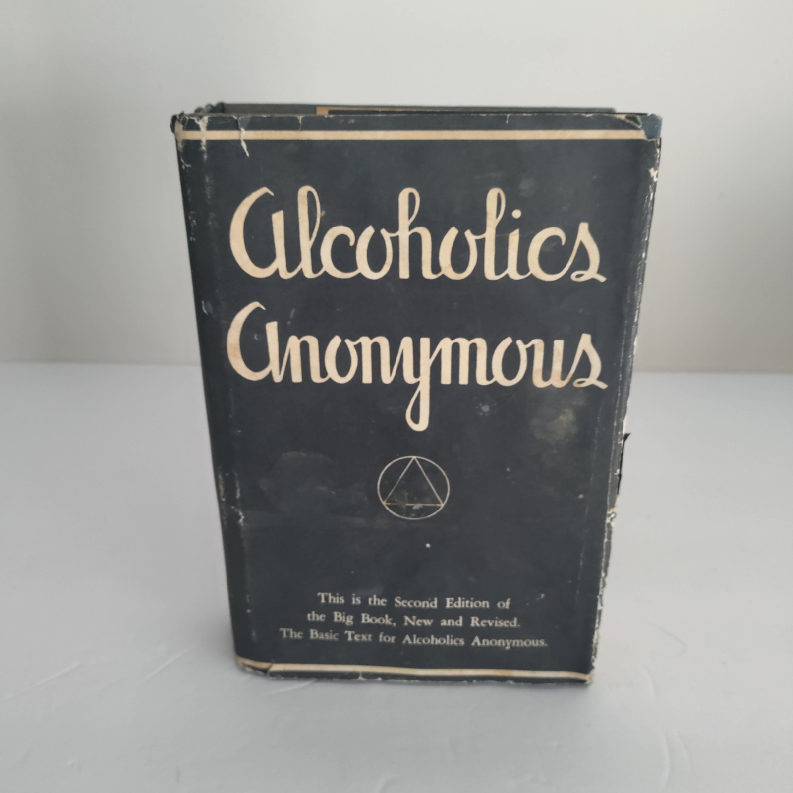 Alcoholics Anonymous 2nd Edition (1955) AA Big Book 1973 15th Printing w/DJ