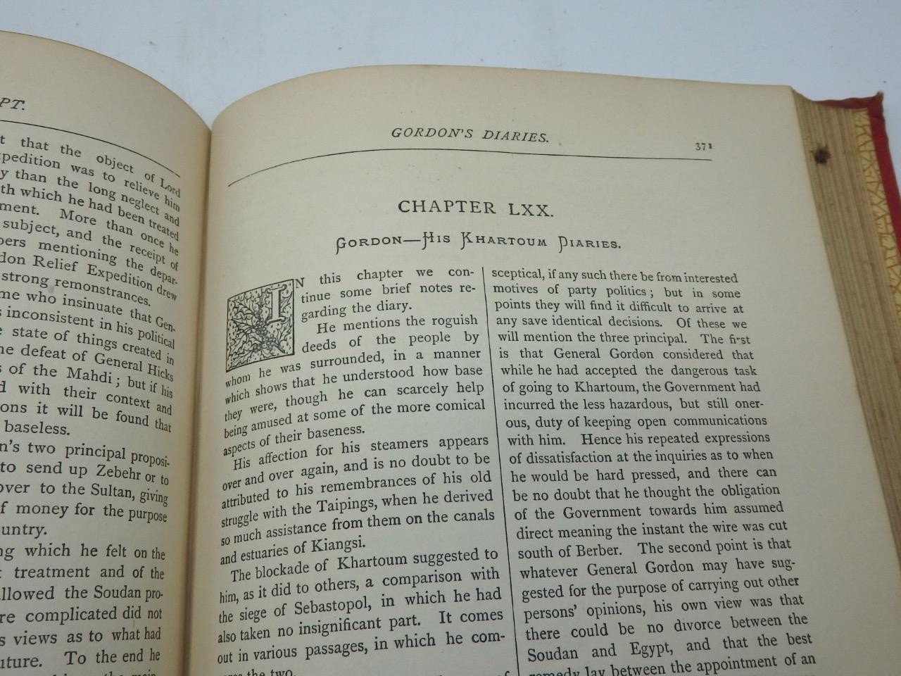 c1890 The ENGLISH IN EGYPT With LIFE OF GENERAL GORDON & Other Pioneers