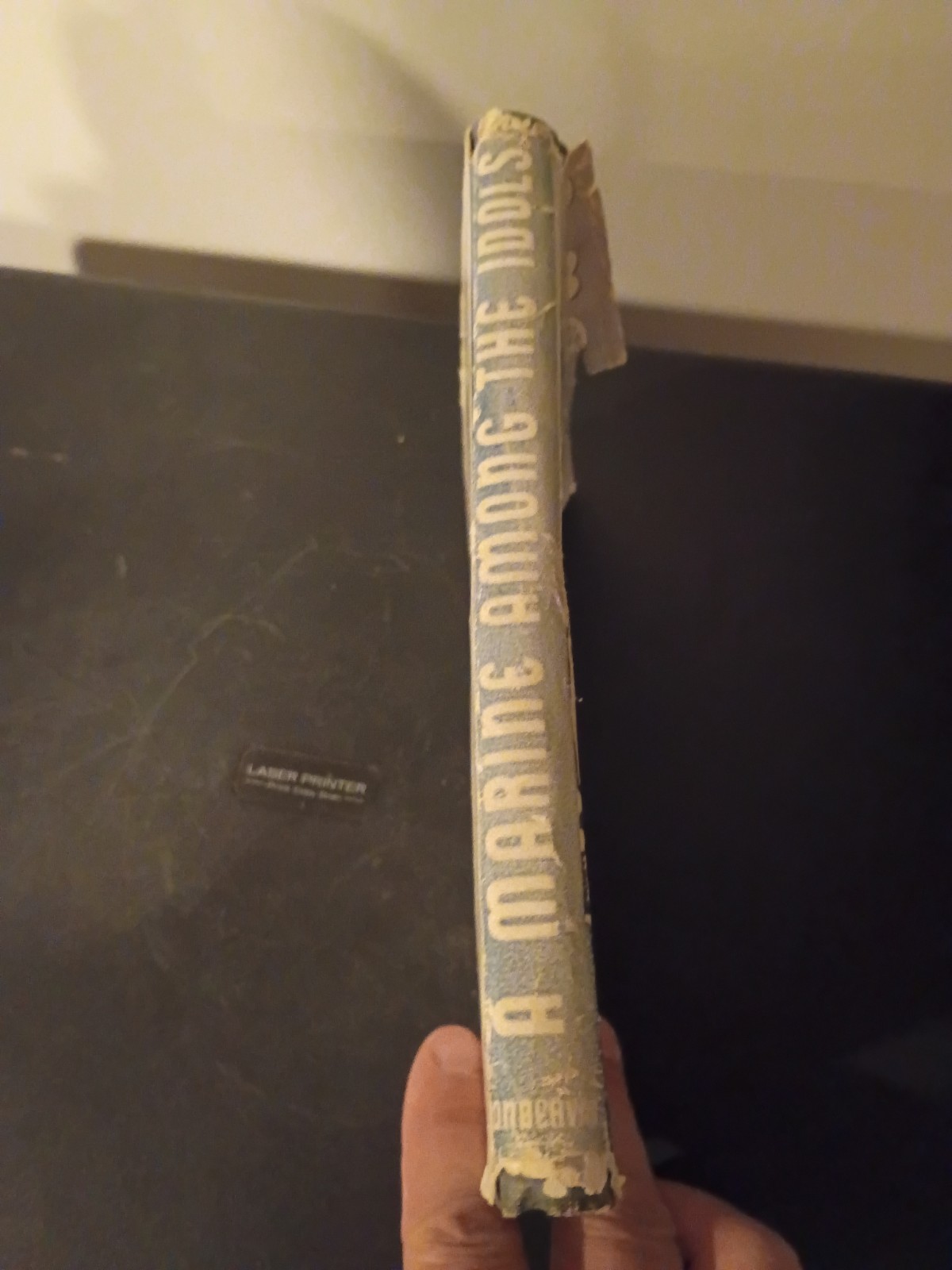 World War II A Marine Among The Idols Hardcover DJ 1940