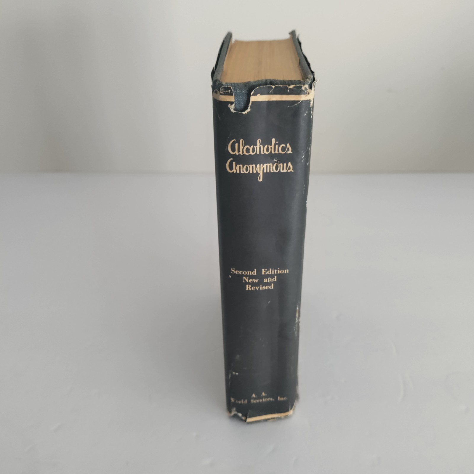 Alcoholics Anonymous 2nd Edition (1955) AA Big Book 1973 15th Printing w/DJ
