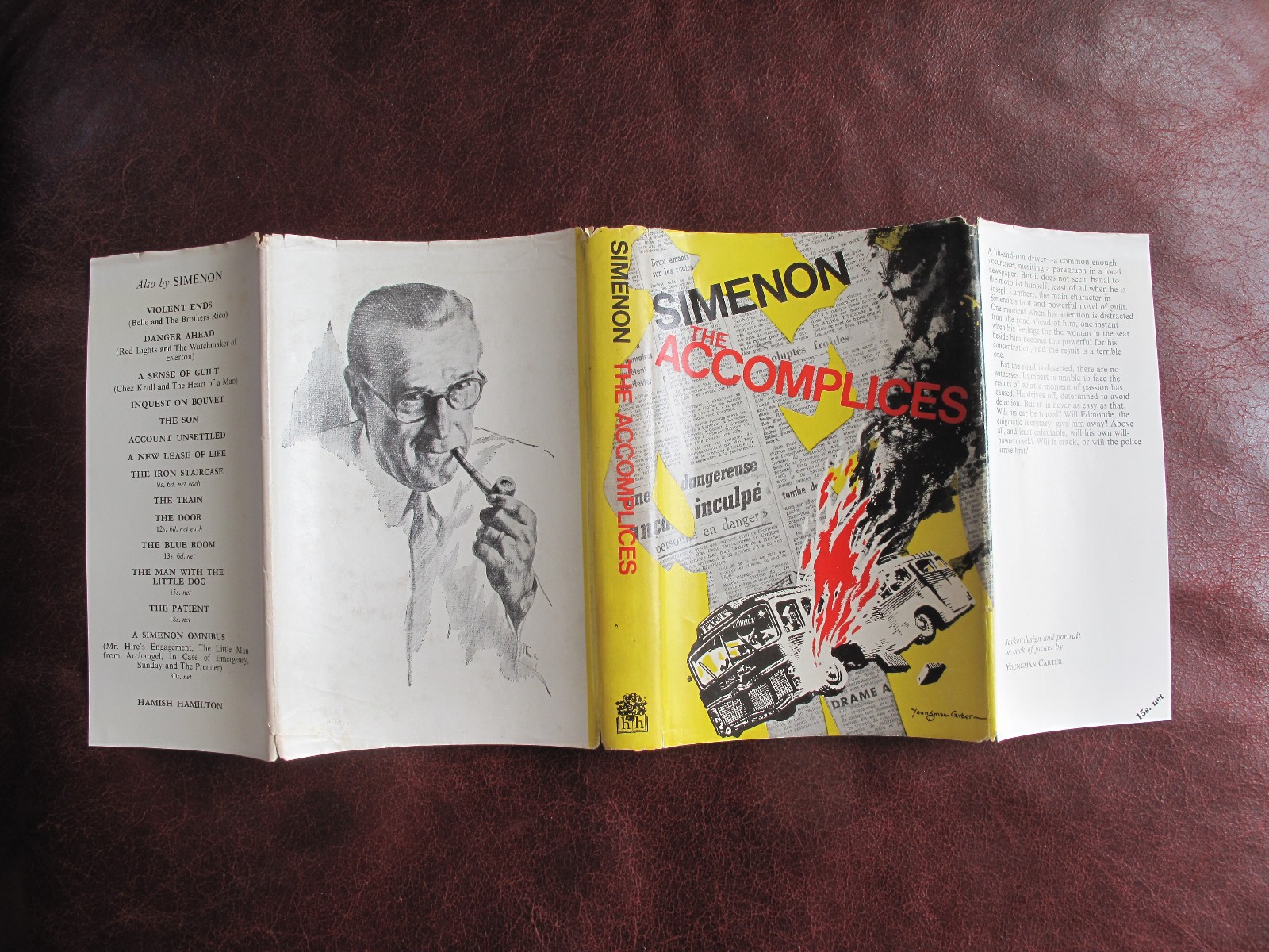 THE ACCOMPLICES – GEORGES SIMENON – 1ST UK EDITION 1966