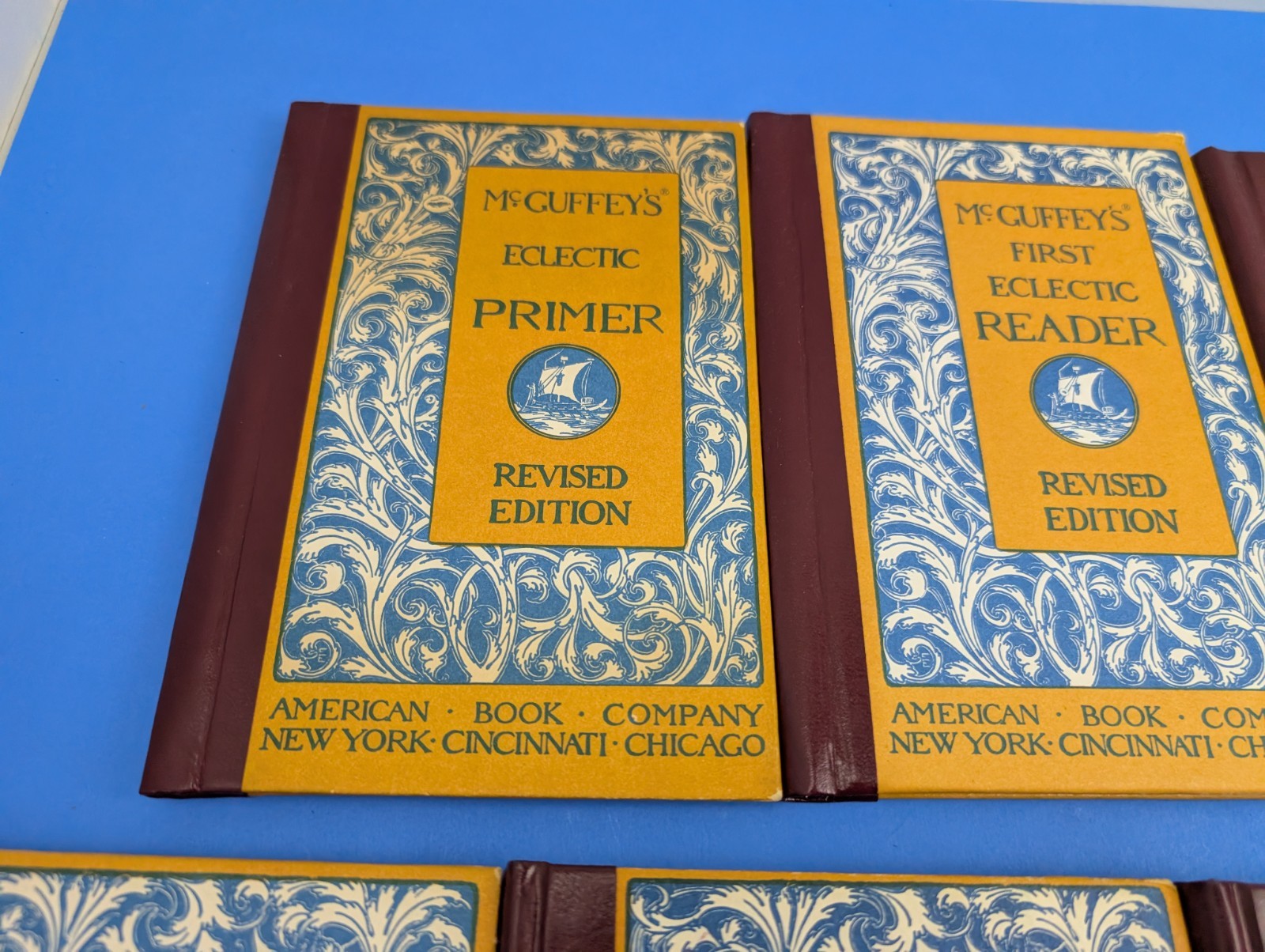 McGuffey’s Eclectic Readers Primer 1-6 Set Revised Edition American Book Company
