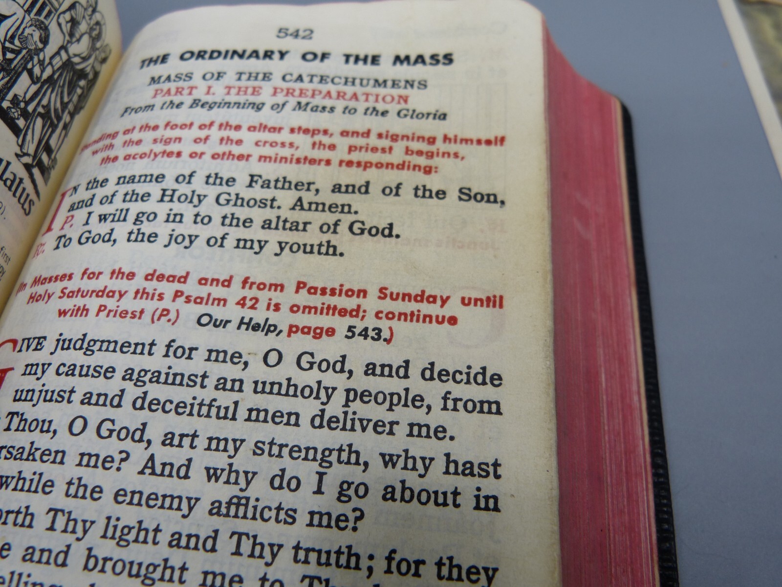 Saint Mary My Everyday Missal and Heritage (+ Cards) 1949 Benziger Bro.