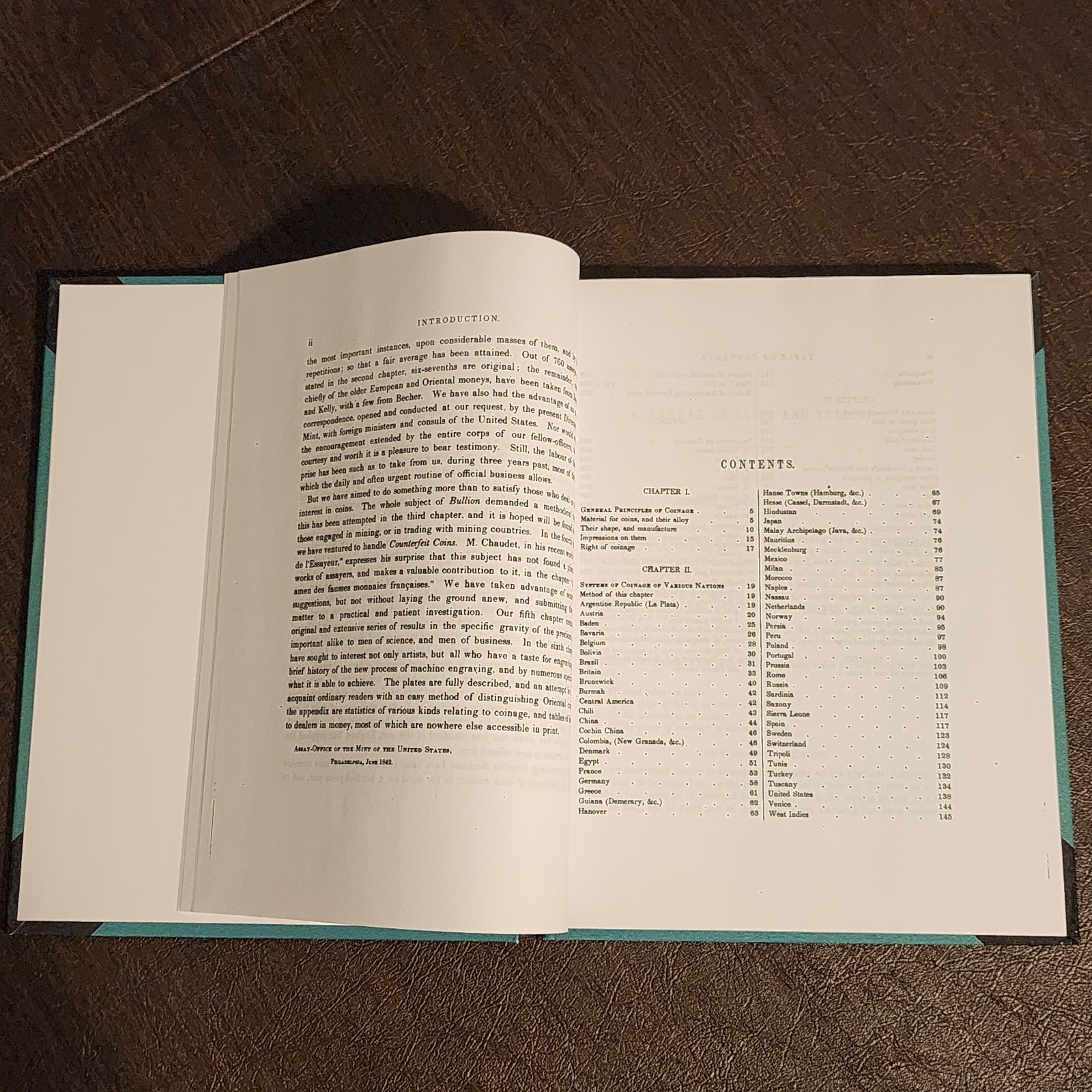 A Manual Of Gold And Silver Coins Of All Nations 1842 Jacob Eckfeldt & Du Bois *