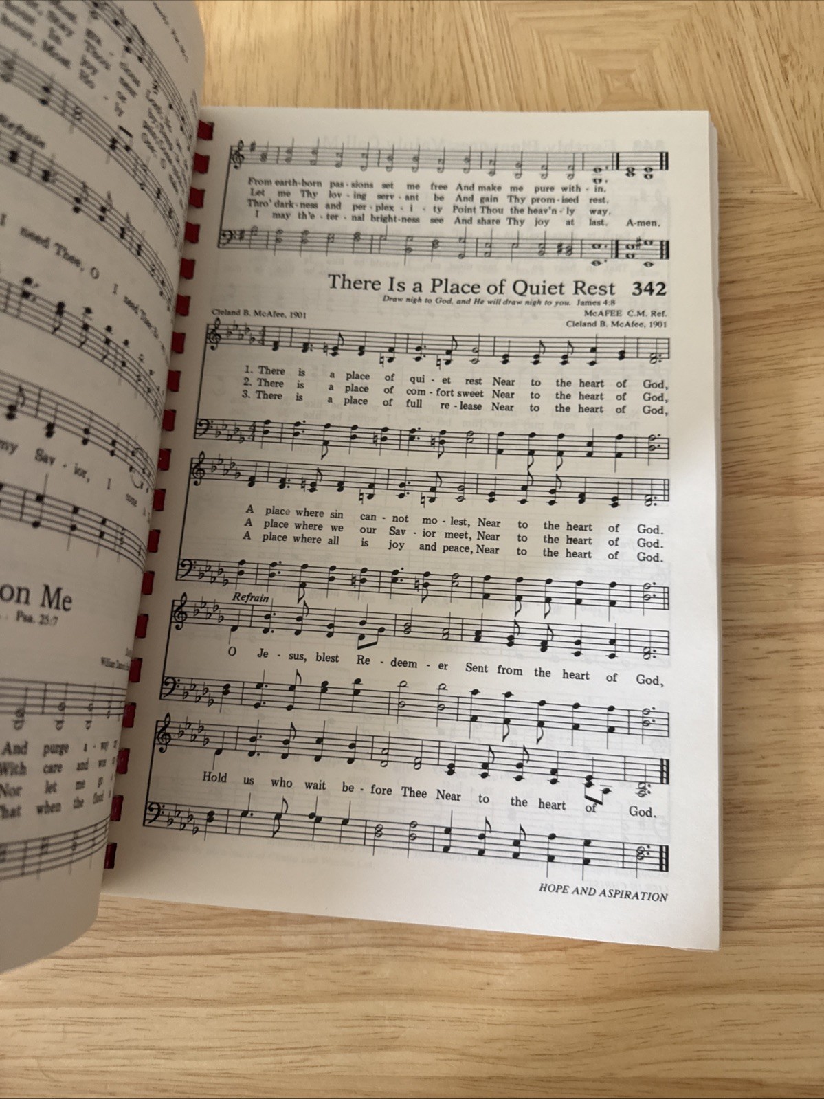 Hymns For The Living Church Hope Publishing 1974 Spiral Bound Paperback