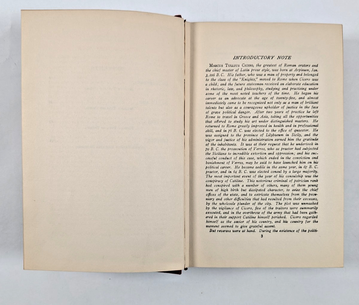 THE HARVARD CLASSICS LETTERS AND TREATISES OF CICERO AND PLINY 9