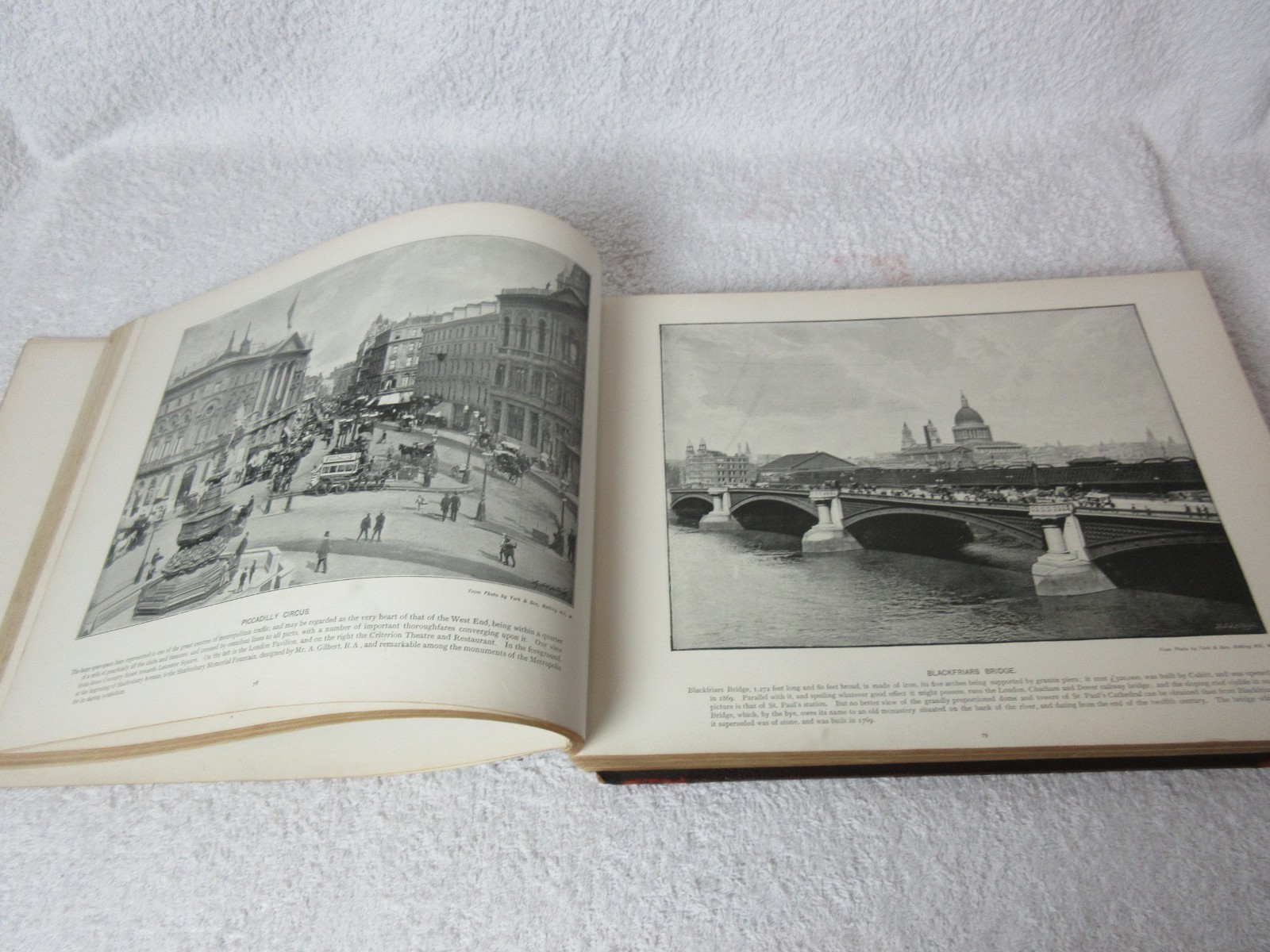 The Queen’s London Antique Hardback 1896, Loose Cover