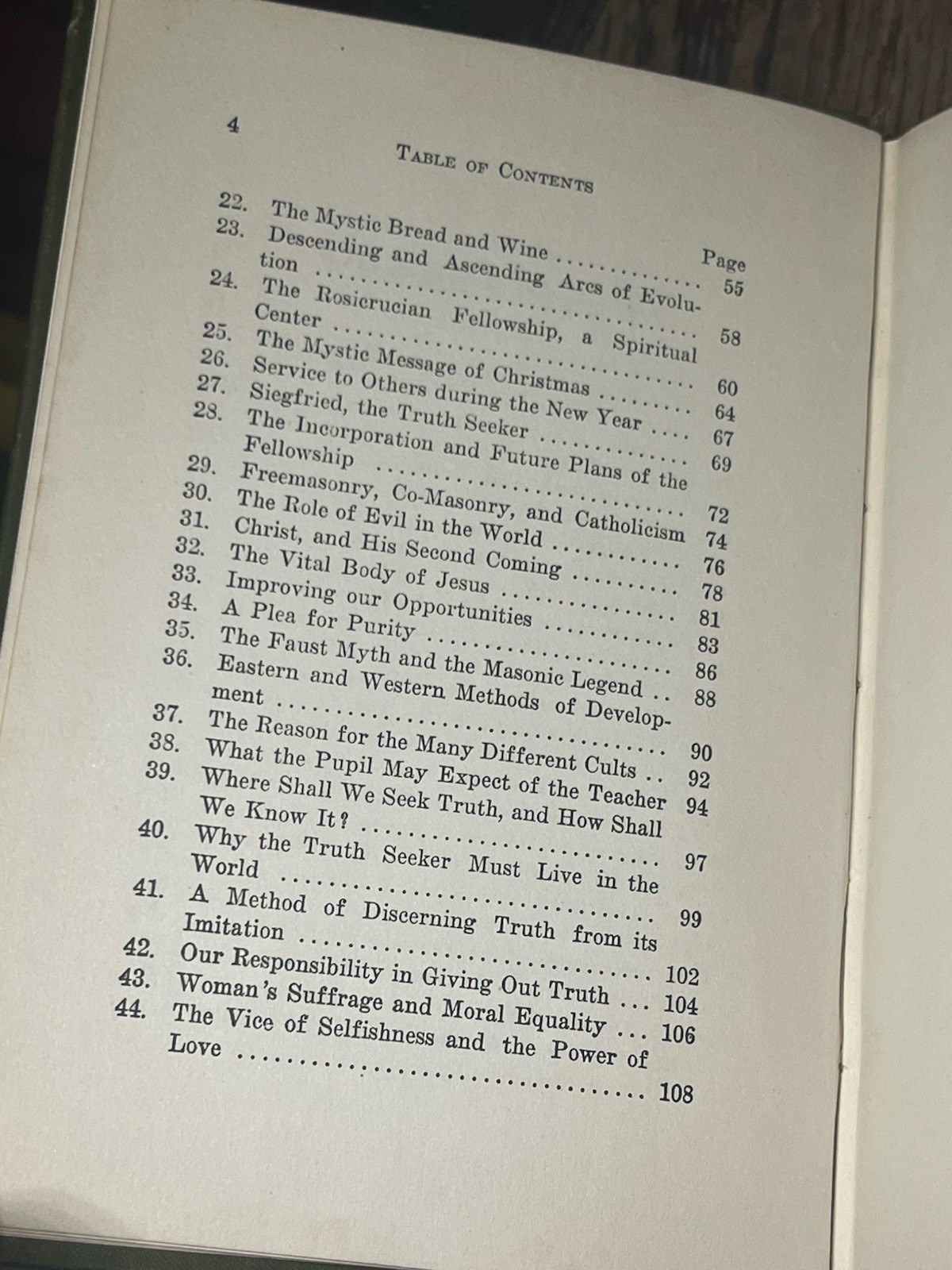1925 1st Ed – Letters To Students -Max Heindel Rosicrucian Fellowship Assc Copy!
