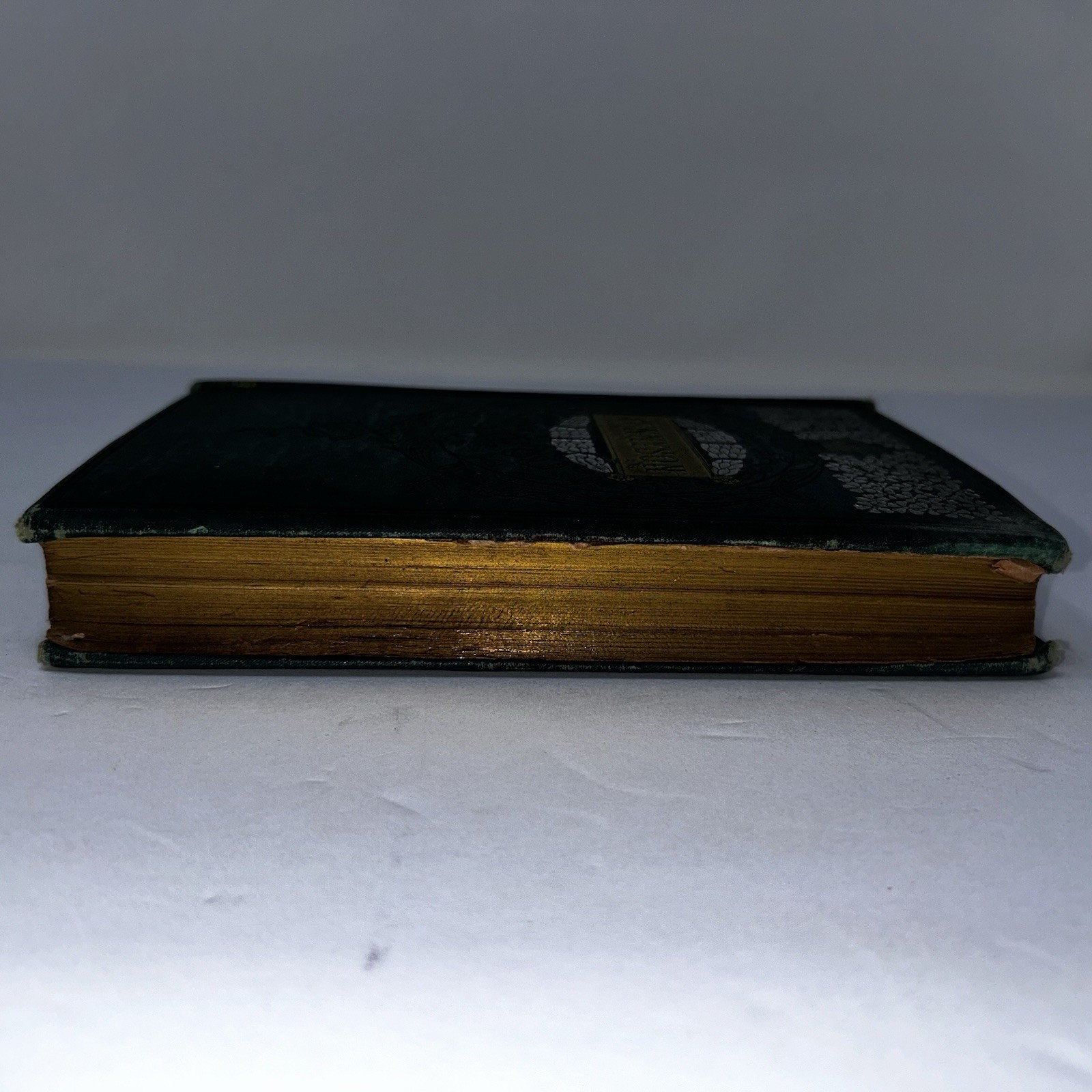 Antique Tennyson Poems Hurst & Co New York Hardcover Victorian Book As Is