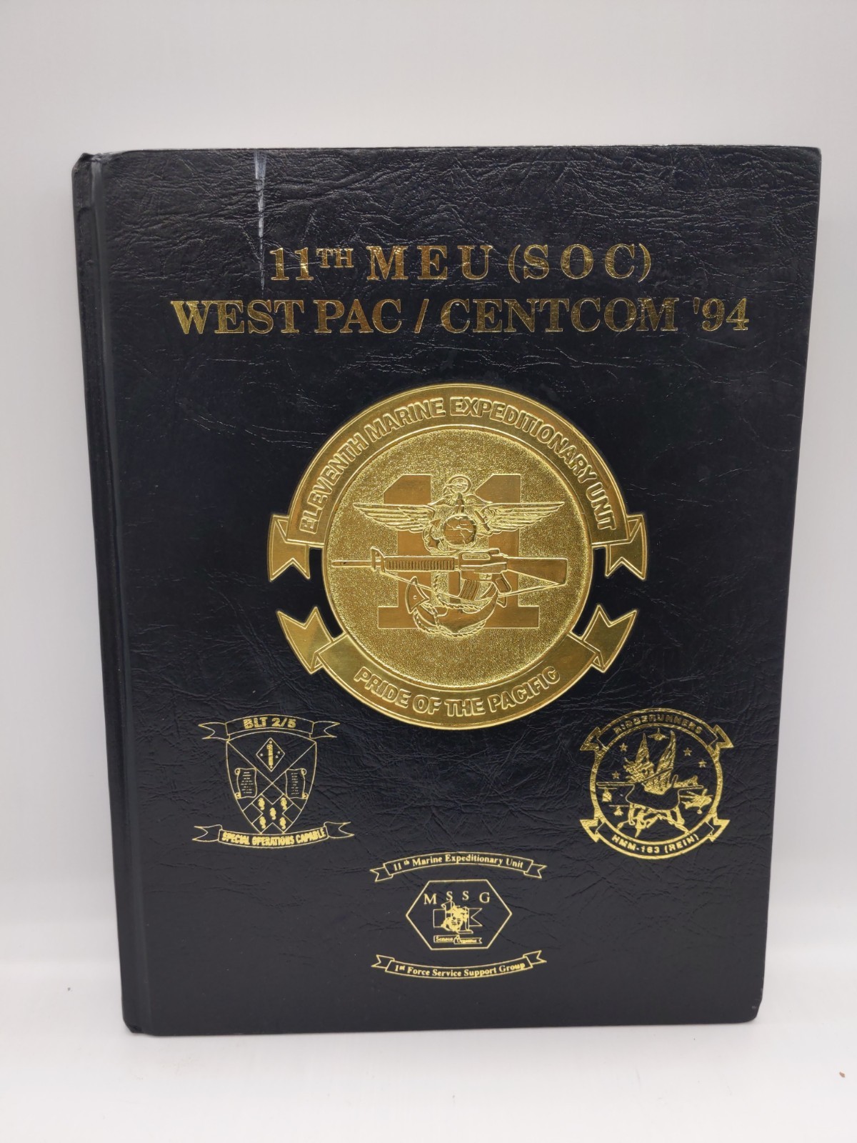 11th Marine Expeditionary Unit MEU 1994 Westpac Deployment Centcom Book ’94 USMC