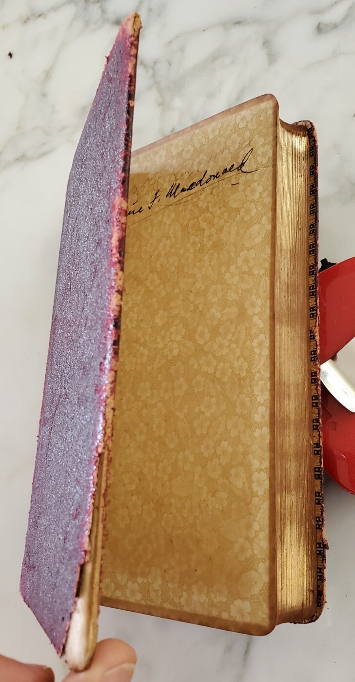 The Poems And Plays Of Oliver Goldsmith c1890’s Leather Bound Frederick Warne
