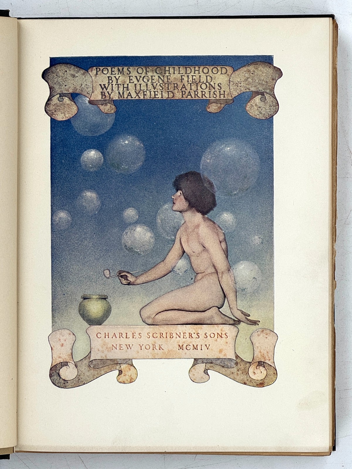 1904 EUGENE FIELD. Poem’s of Childhood. Illustrated! VINTAGE HC