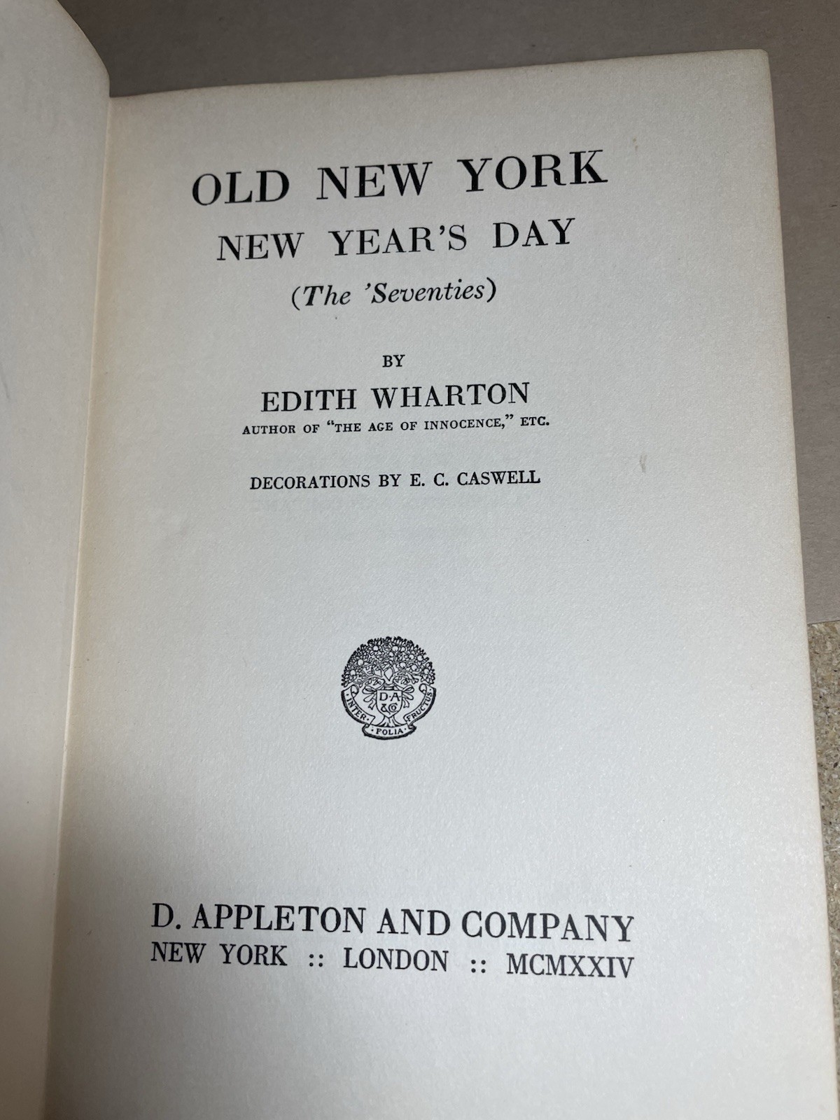 Edith Wharton Old New York 3 Volume Incomplete Set + Bonus Duplicate Volume