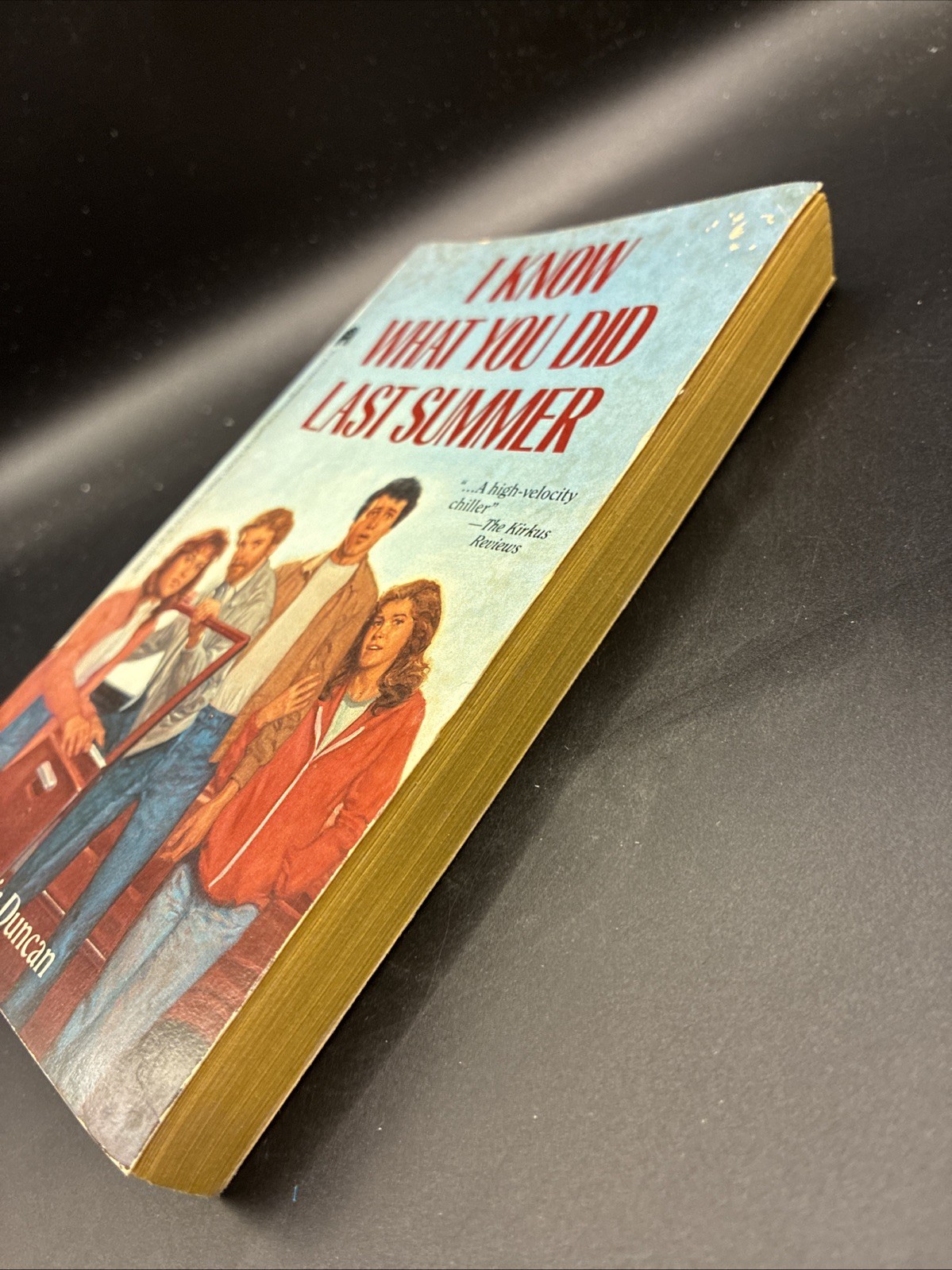 1975 “I Know What You Did Last Summer” by Lois Duncan, 1st Pocket Books Printing