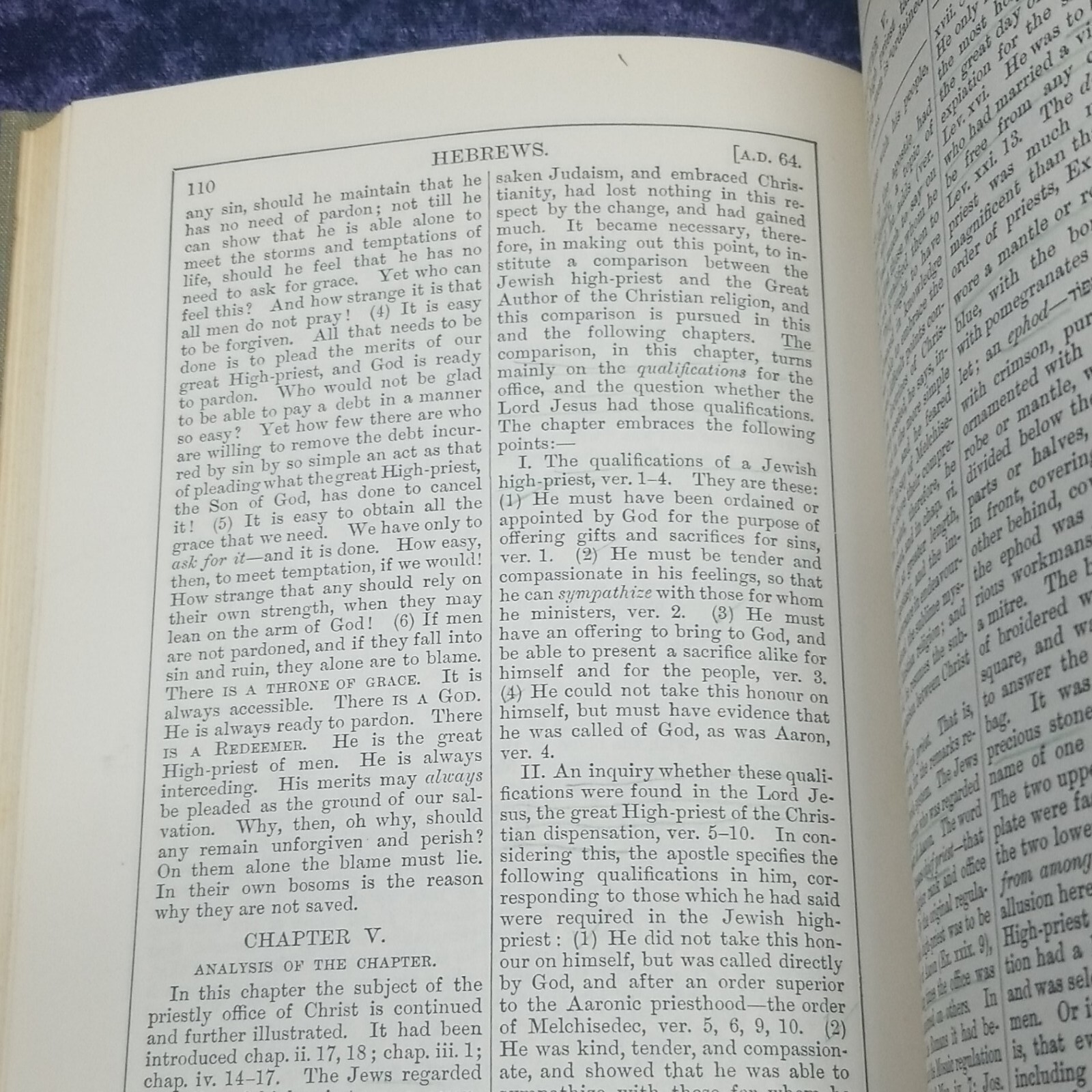 Barnes on the New Testament: Hebrews by A. Barnes, Hardcover 1949 Illustrated