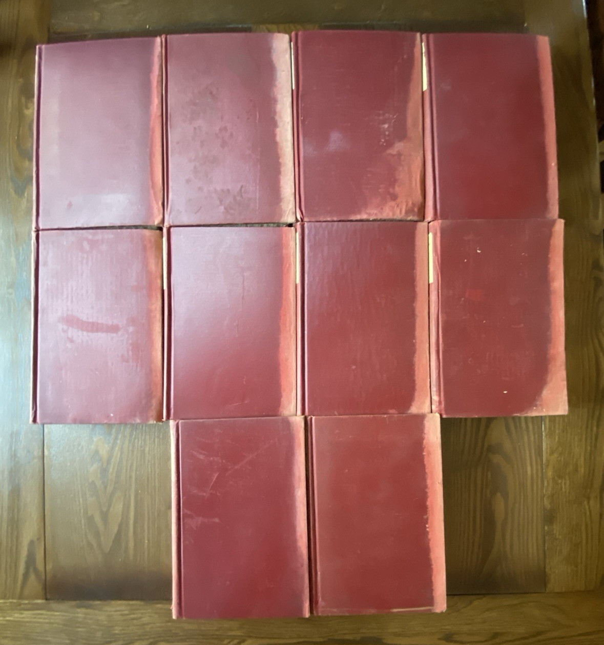Modern Eloquence Edition de Luxe 10 Vols 1903 Oratory Red Cloth Incomplete Set