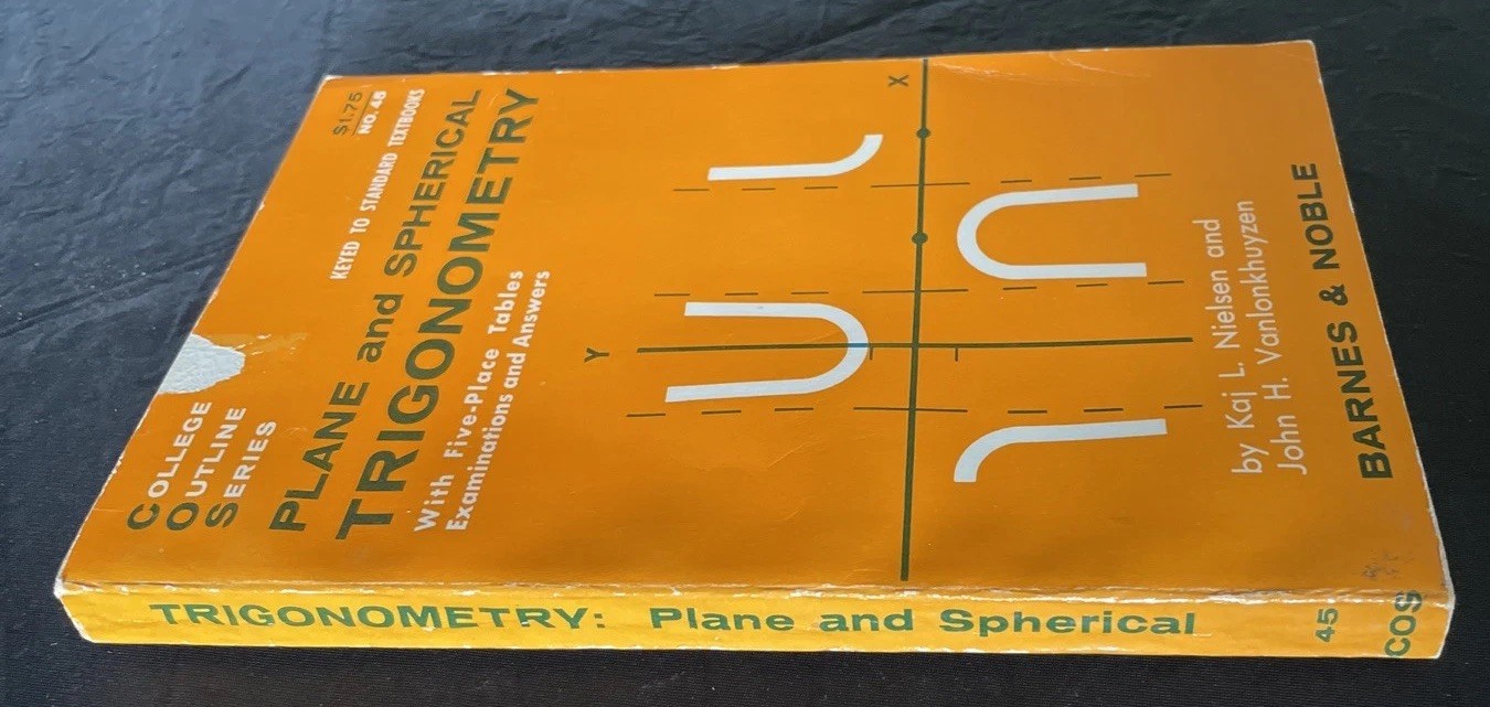 Plane and Spherical Trigonometry Kaj L Nielsen PB Barnes & Noble PB | FREE S&H