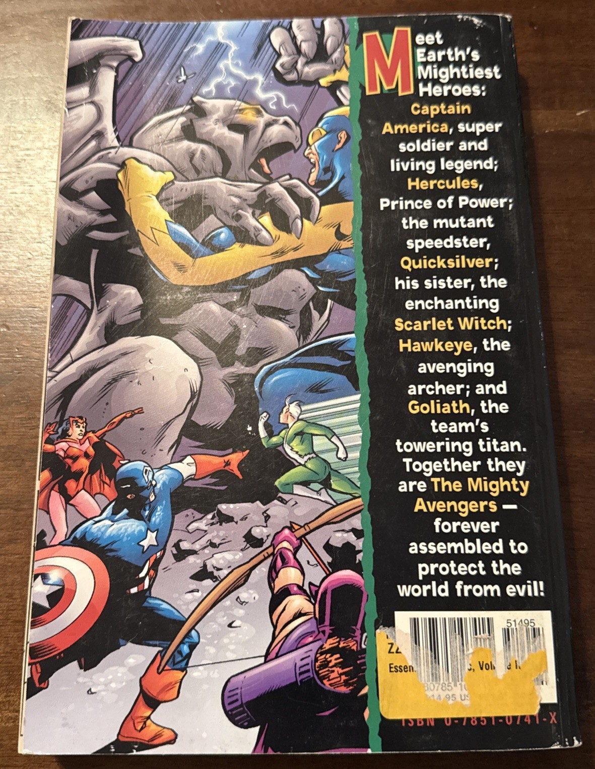 Essential Avengers Volume 2 TPB – Lee, Stan 2nd Printing 2001