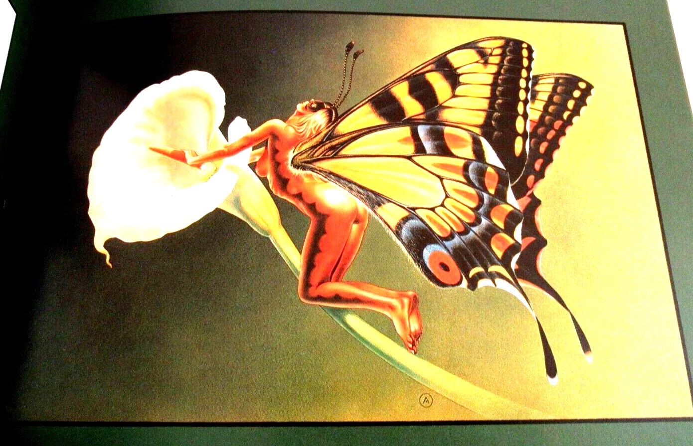 CHRIS ACHILLEOS “BEAUTY AND THE BEAST” ~ (1978) ~ ** FANTASY / EROTIC ART** #74